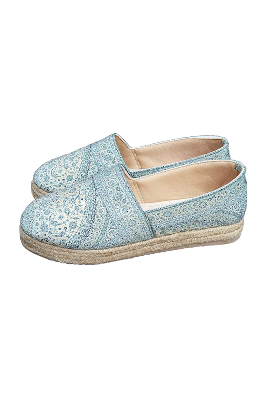 Cinderella by Heena Yusuf Floral Summer Slip-On Sneakers