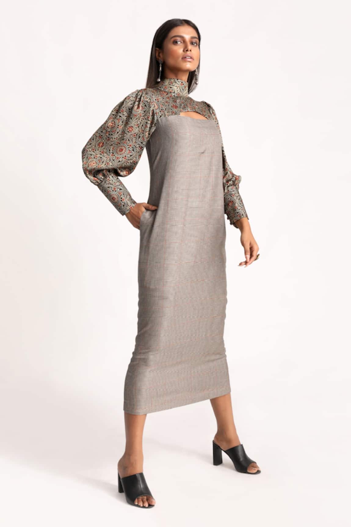 Kritika Murarka Modern Vintage Cut-Out Dress