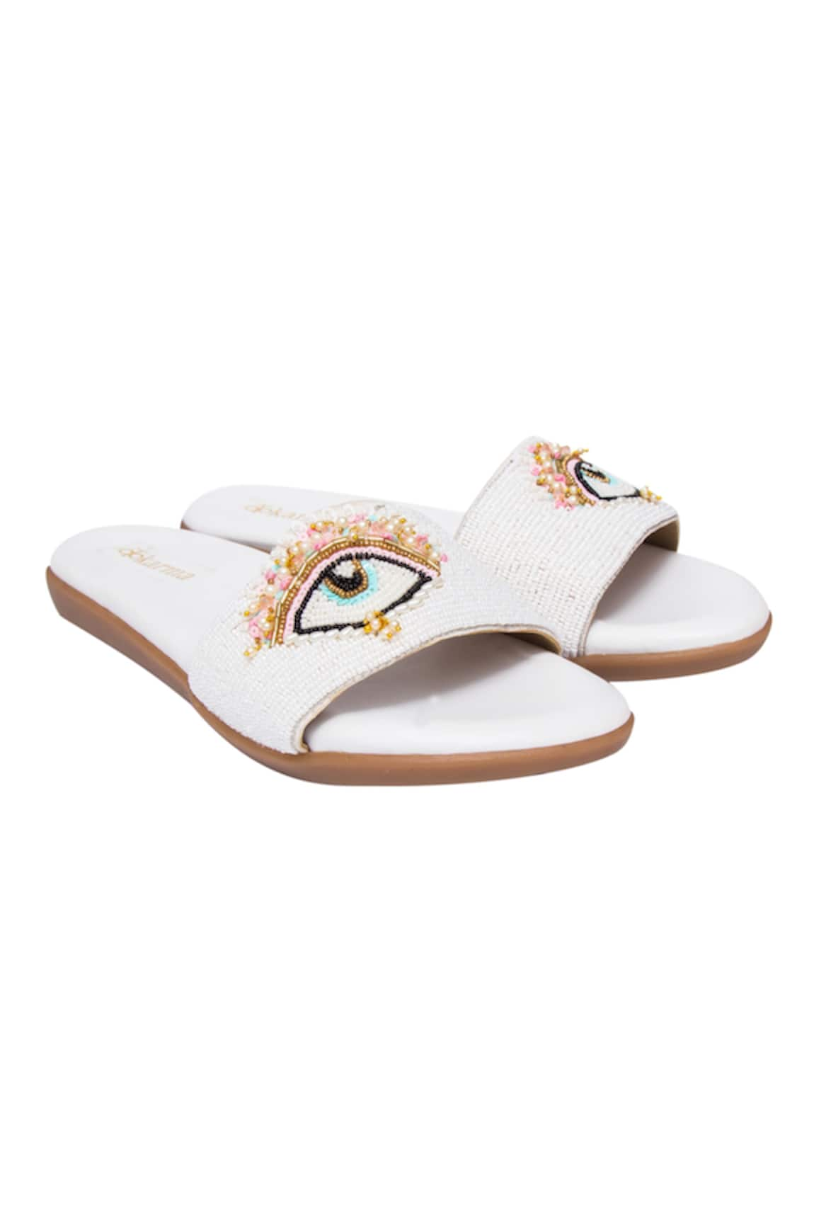 Kkarma Nazar Embellished Sliders