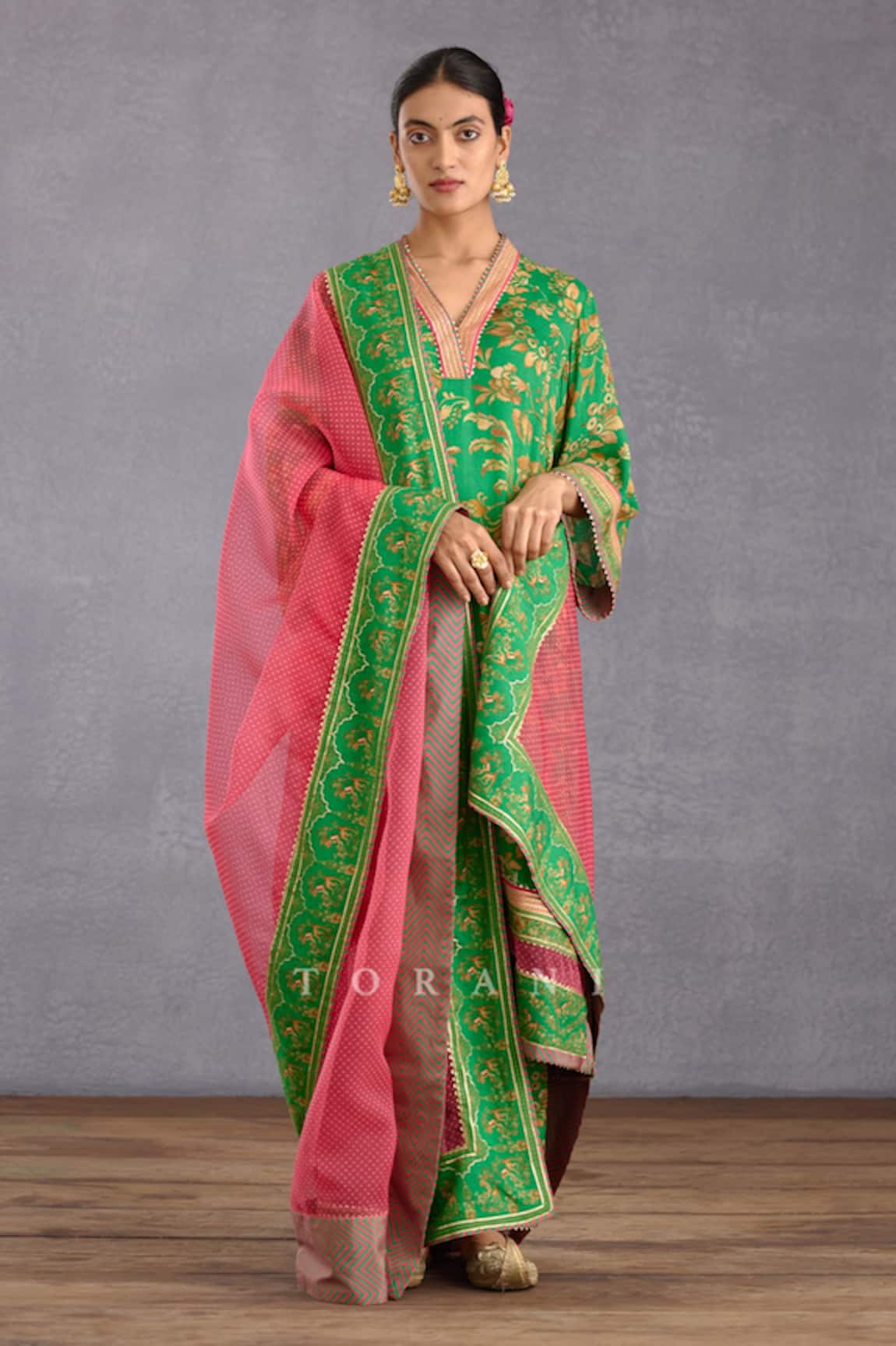 Torani Rang Naaz Barkha Kurta Pant Set