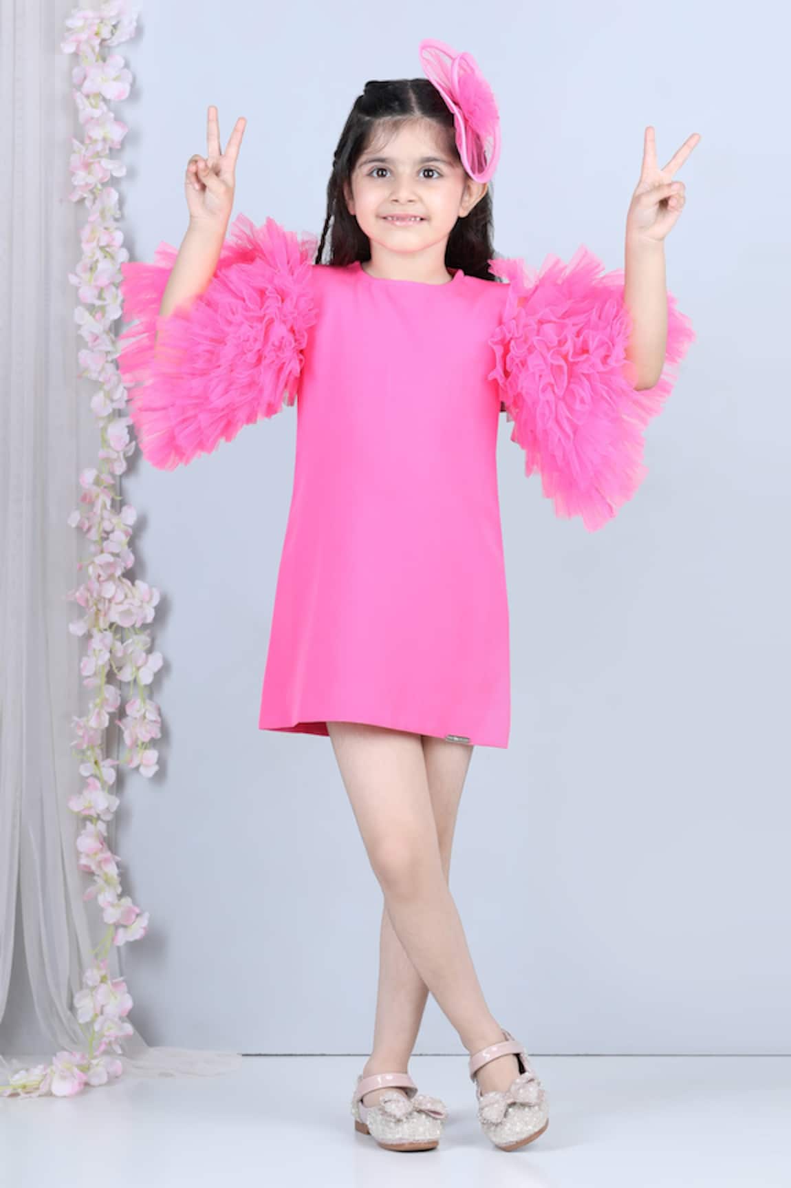 The little celebs Round Neck Dress 