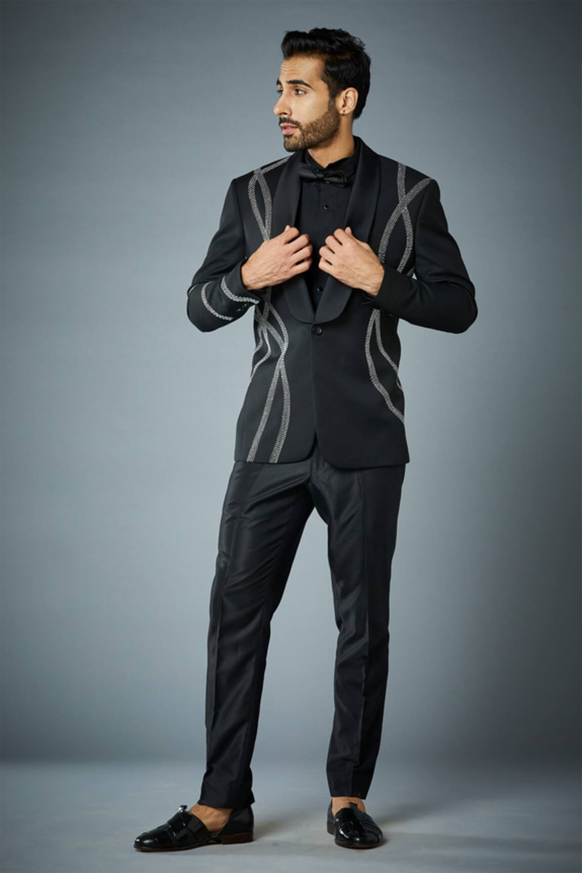 Gargee Designers Wave Tuxedo Set