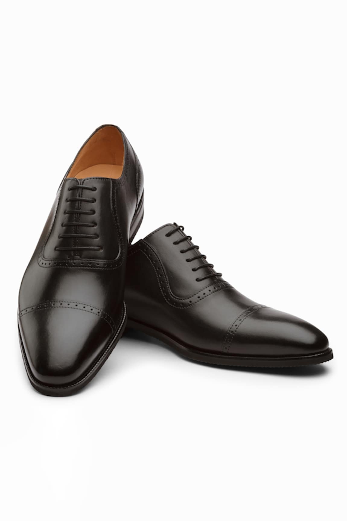 dapper Shoes Brogue Oxford Leather Shoes