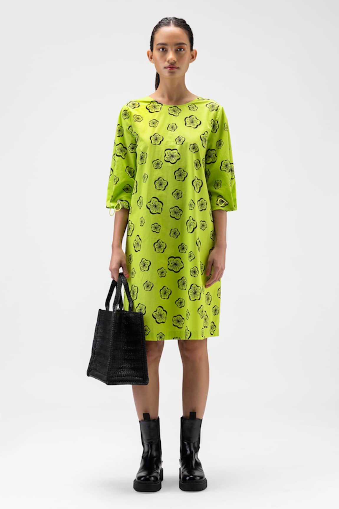 Genes Lecoanet Hemant Flower Print Dress