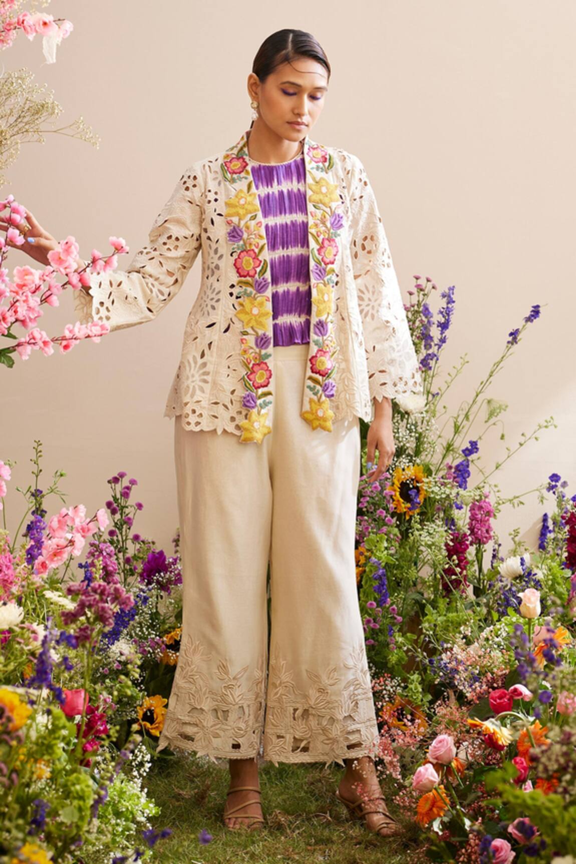 Chandrima Cotton Tie-Dye Top