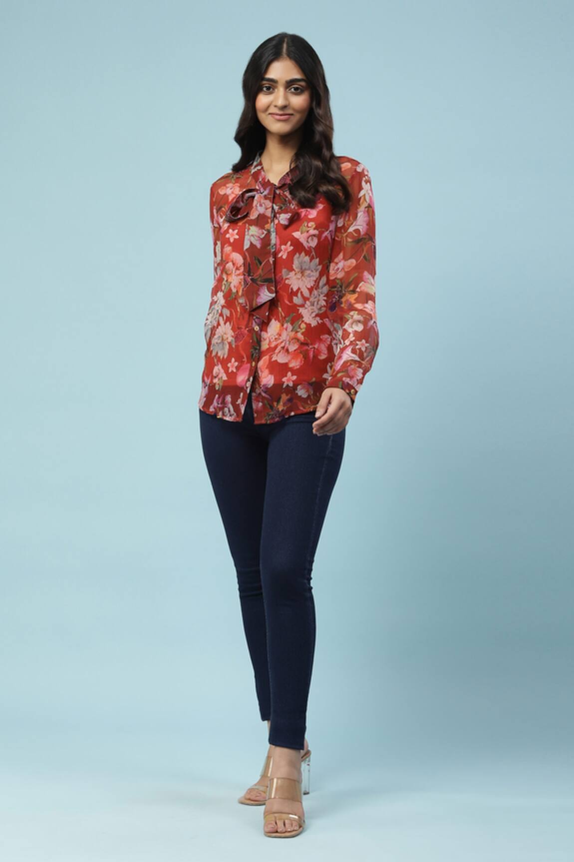 Aarke Ritu Kumar Garden Print Shirt
