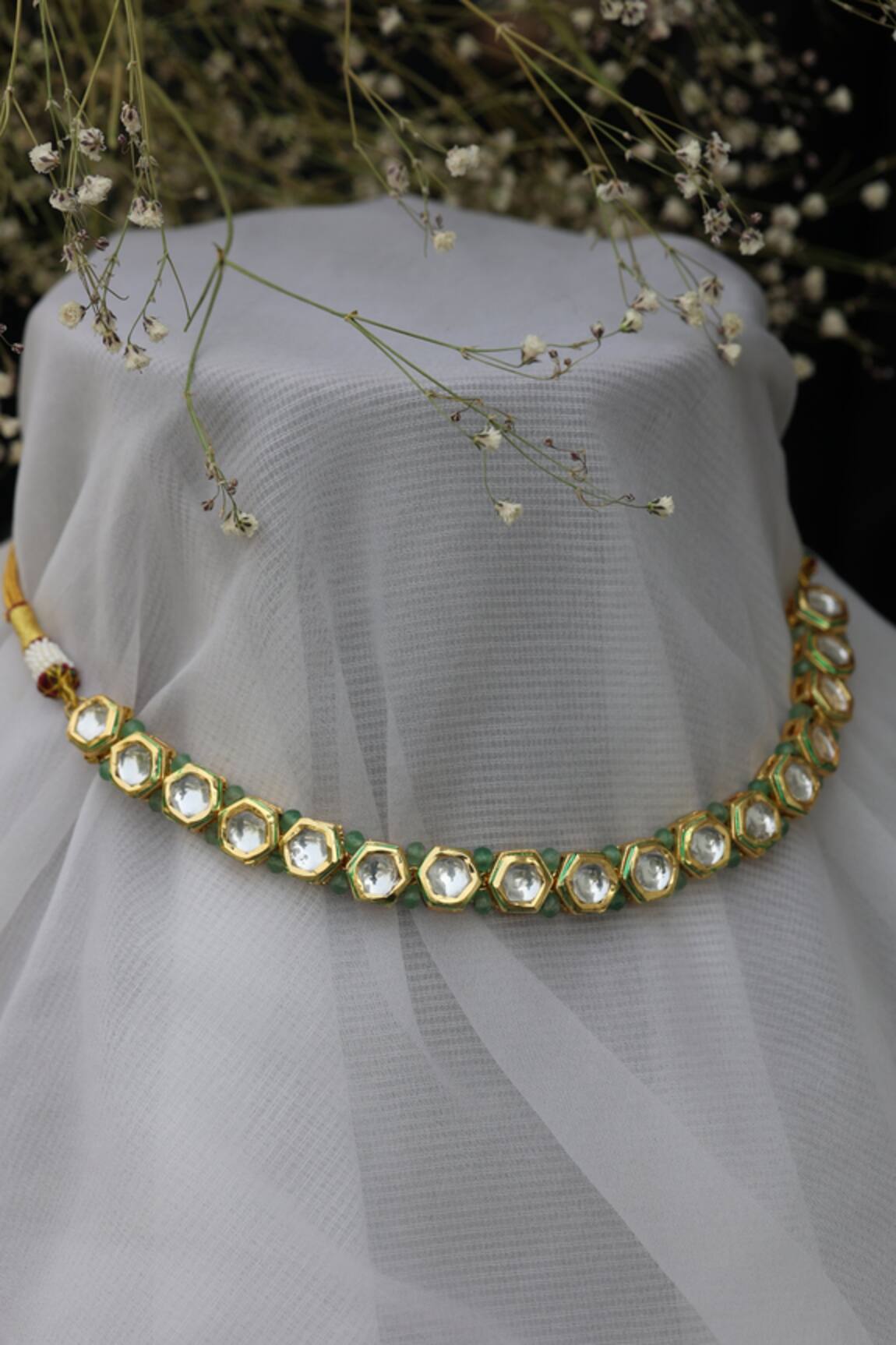 Do Taara Kundan Choker Necklace