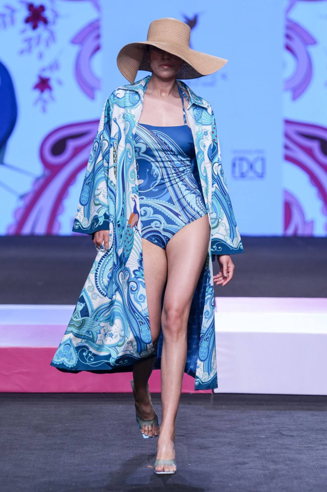 Limerick By Abirr N' Nanki Valentia Long Printed Jacket 