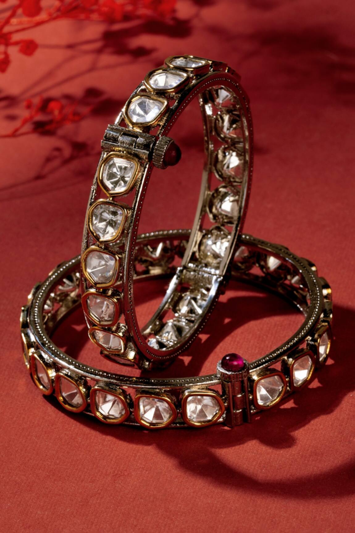 Zevar By Geeta Embellished Kada - Single Pc 