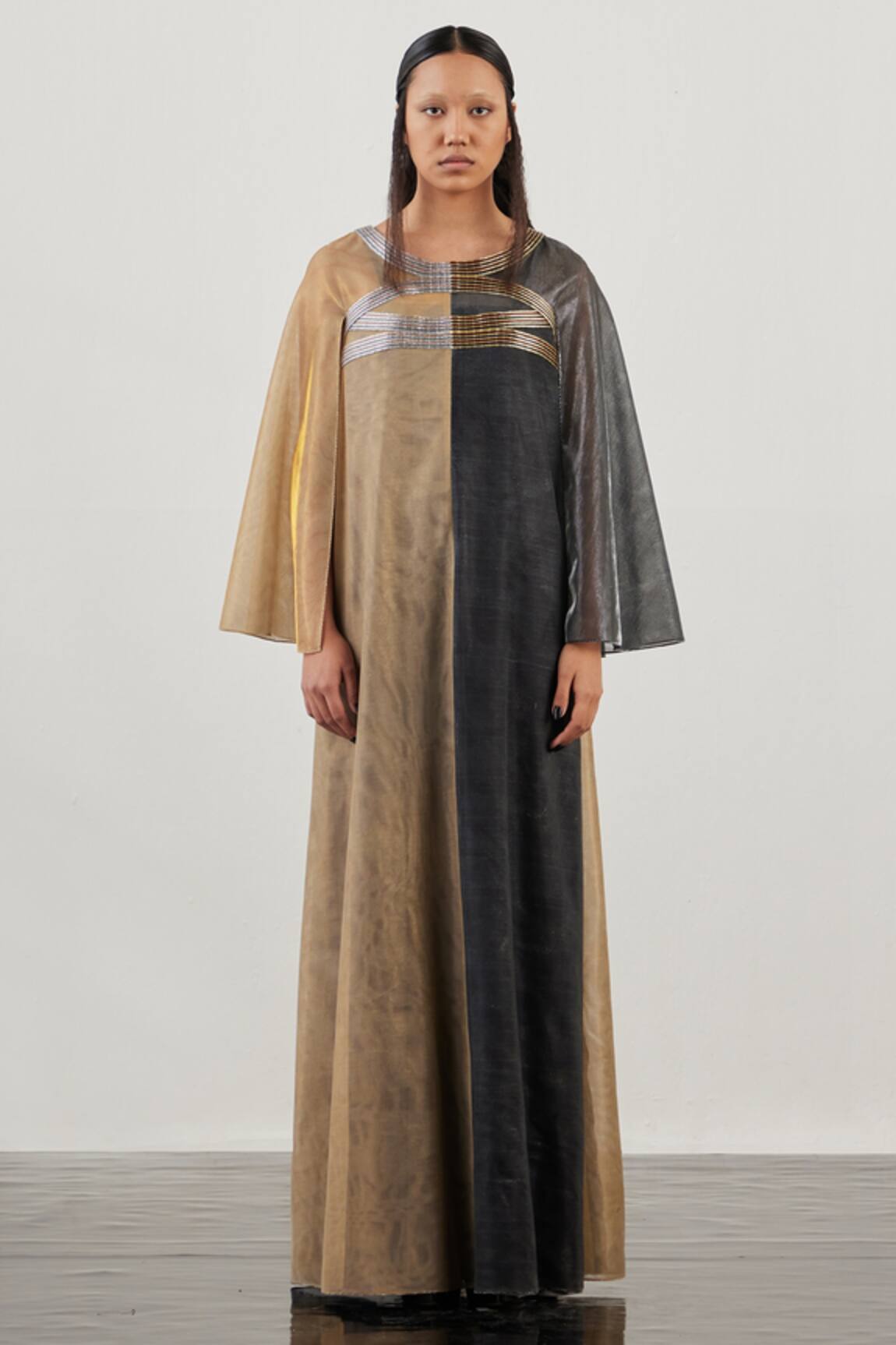 Akhl Metallic Kaftan Dress 