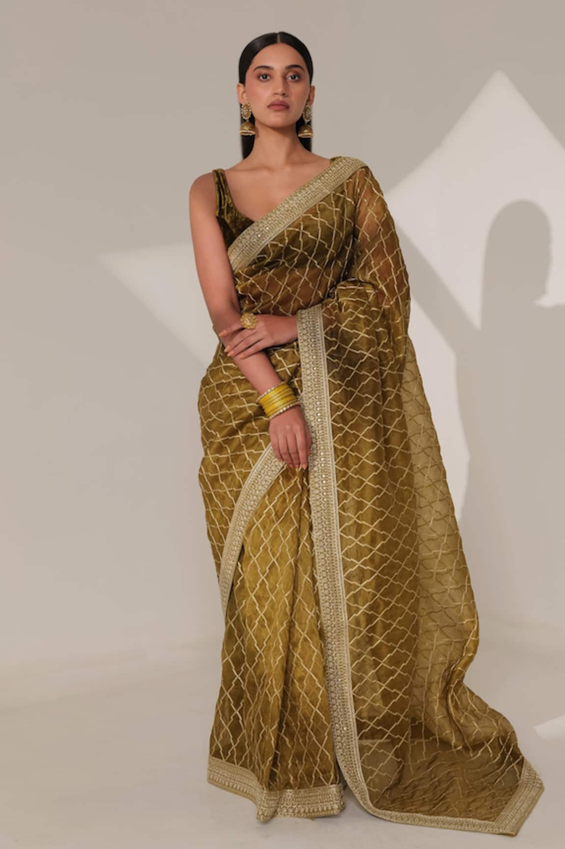 Taisha Pure Silk Velvet Skimpy Blouse