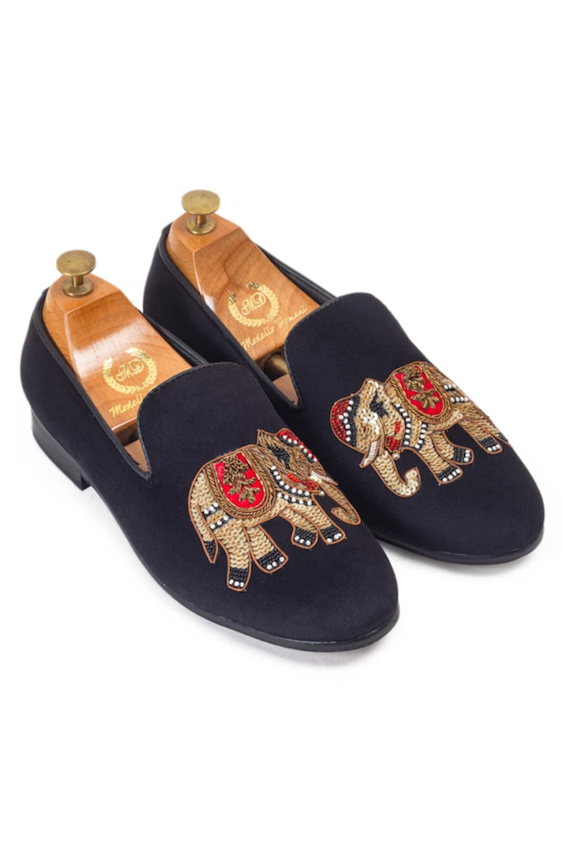 Domani The Maharaja Round Toe Slip-Ons