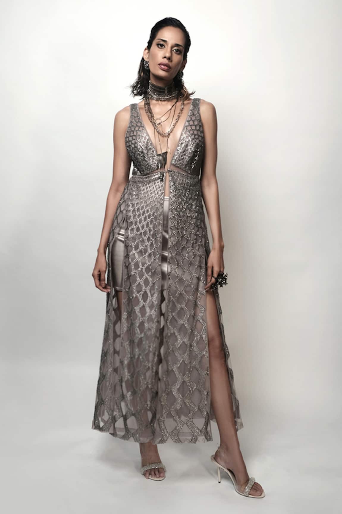 Rohit Gandhi + Rahul Khanna Empyrean Skirt 