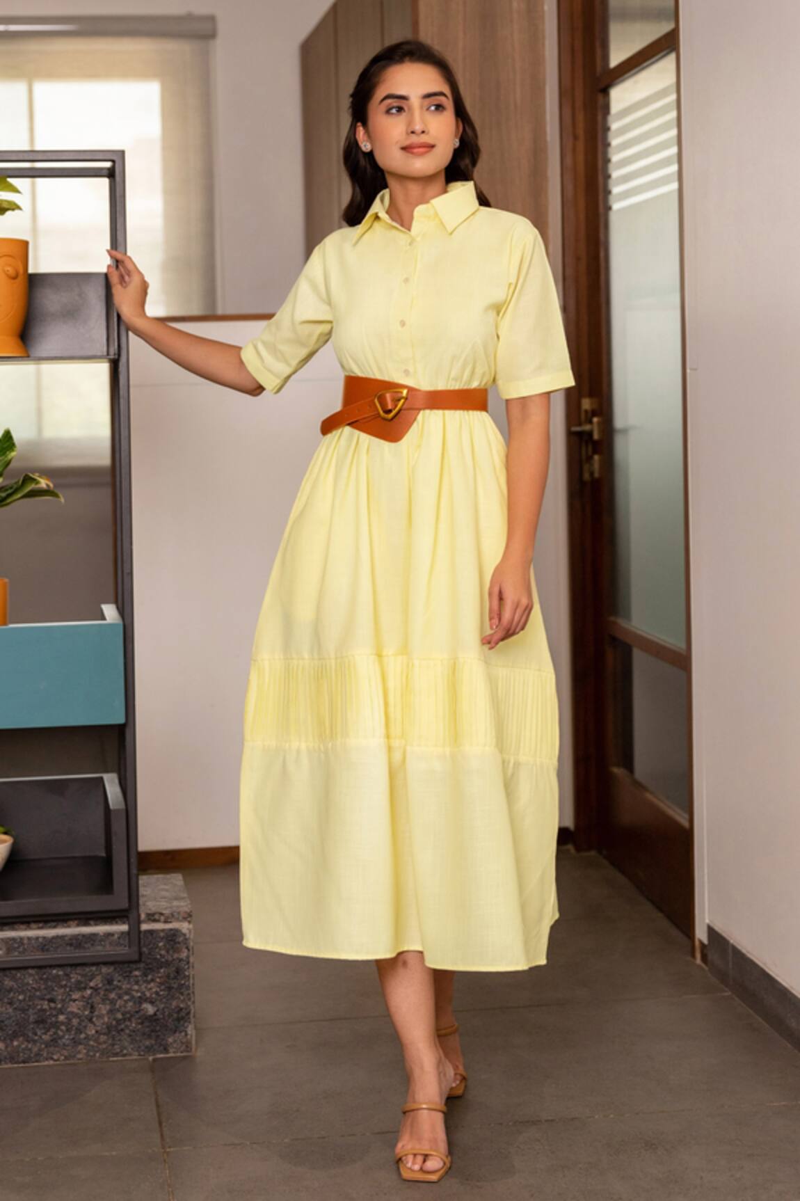 B'Infinite Sunshine Shirt Dress