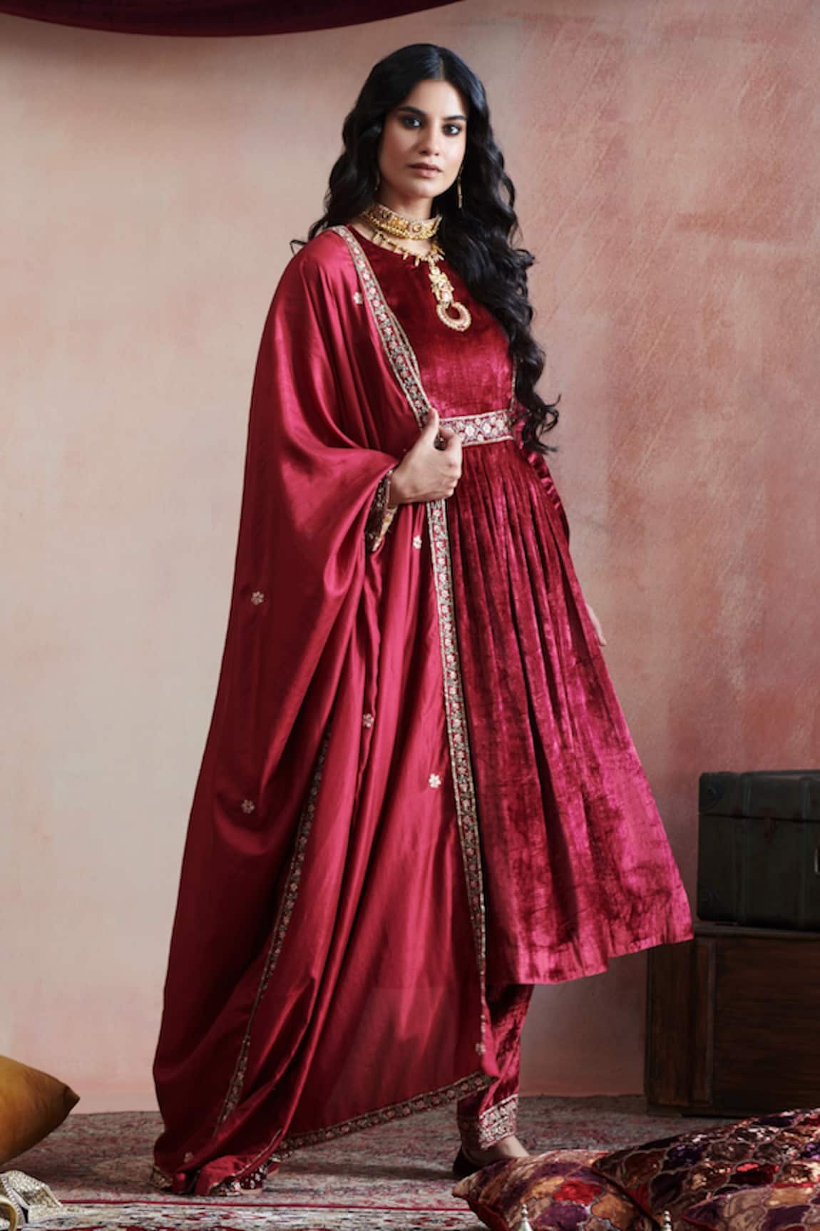 Weaver Story Hand Embroidered Kurta Set