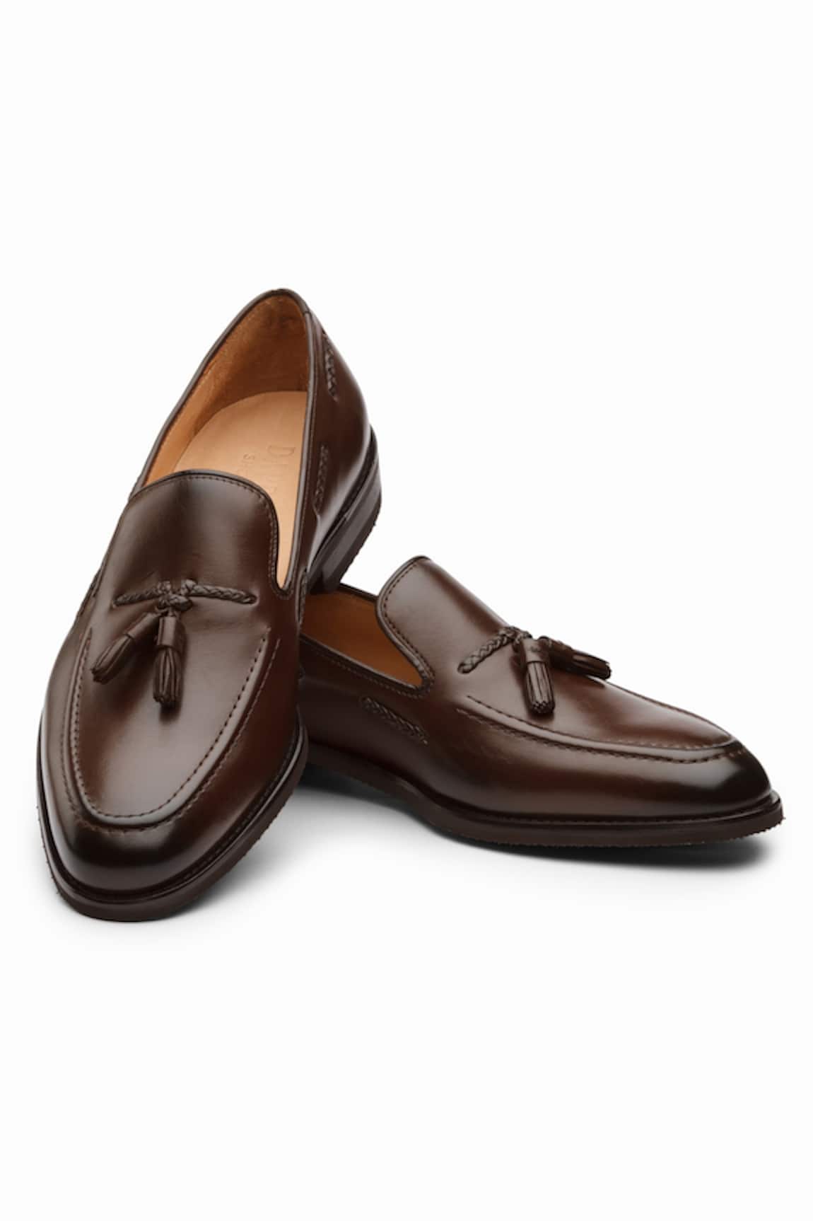 dapper Shoes Handcrafted Tassel Loafers
