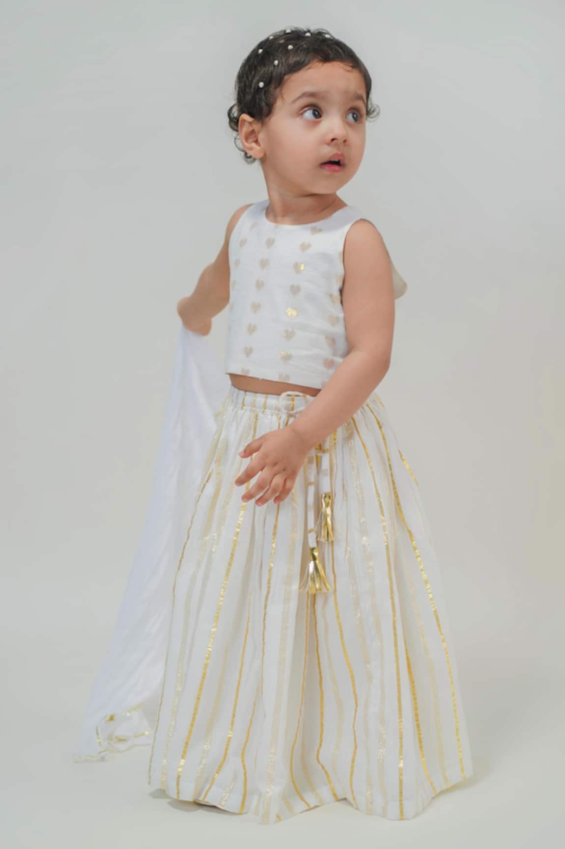 Buy Stanwells Kids Baby Girl's Silk Readymade Lehenga Choli for Girls Set  (AM014B-12_Green_3 Months-6 Months) at Amazon.in