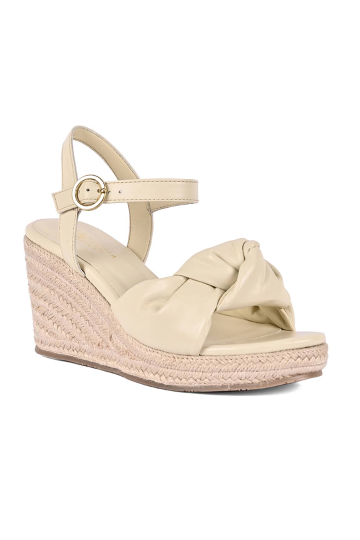 Vanilla Moon Nisha Knotted Espadrille Wedges