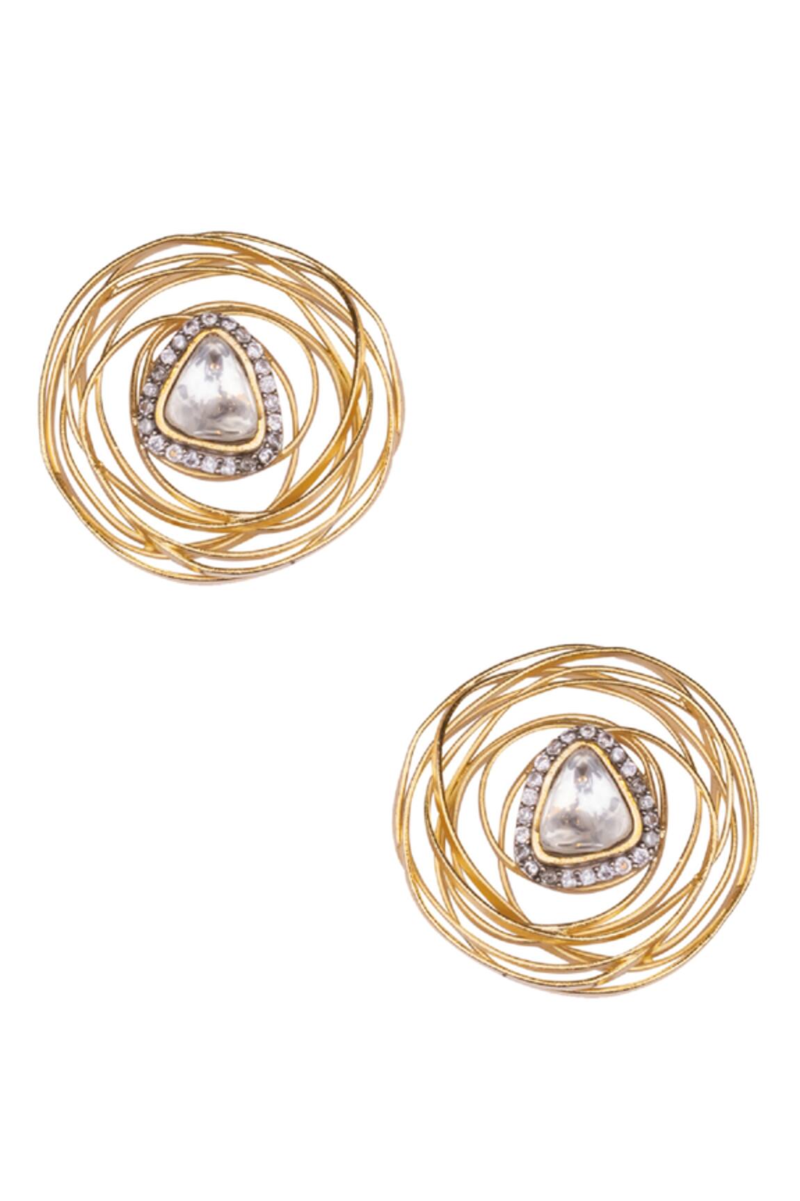 Vasundhara Wired Stud Earrings