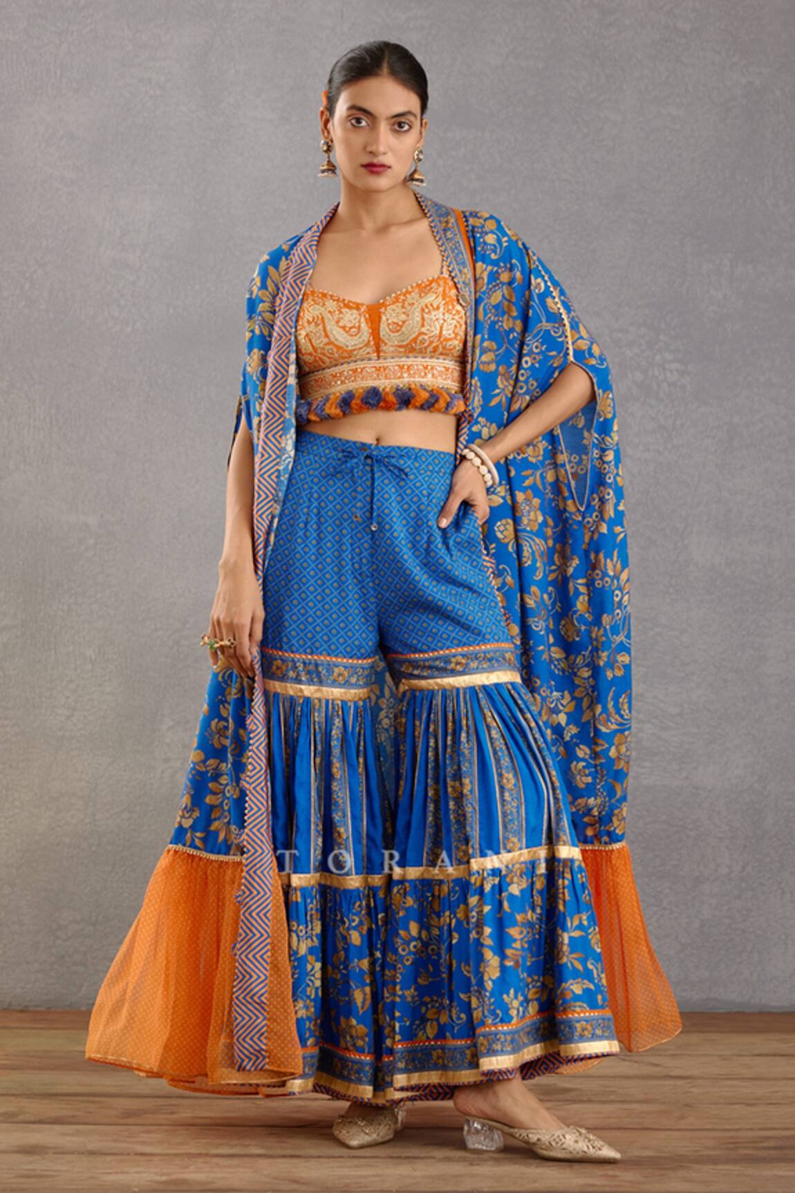 Torani Rang Shyam Husn Jacket Sharara Set