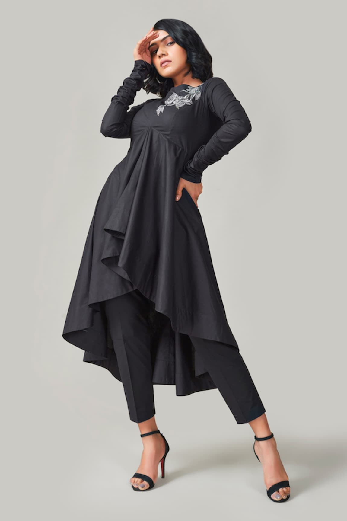 Ek Dhaaga Panelled Asymmetric Tunic