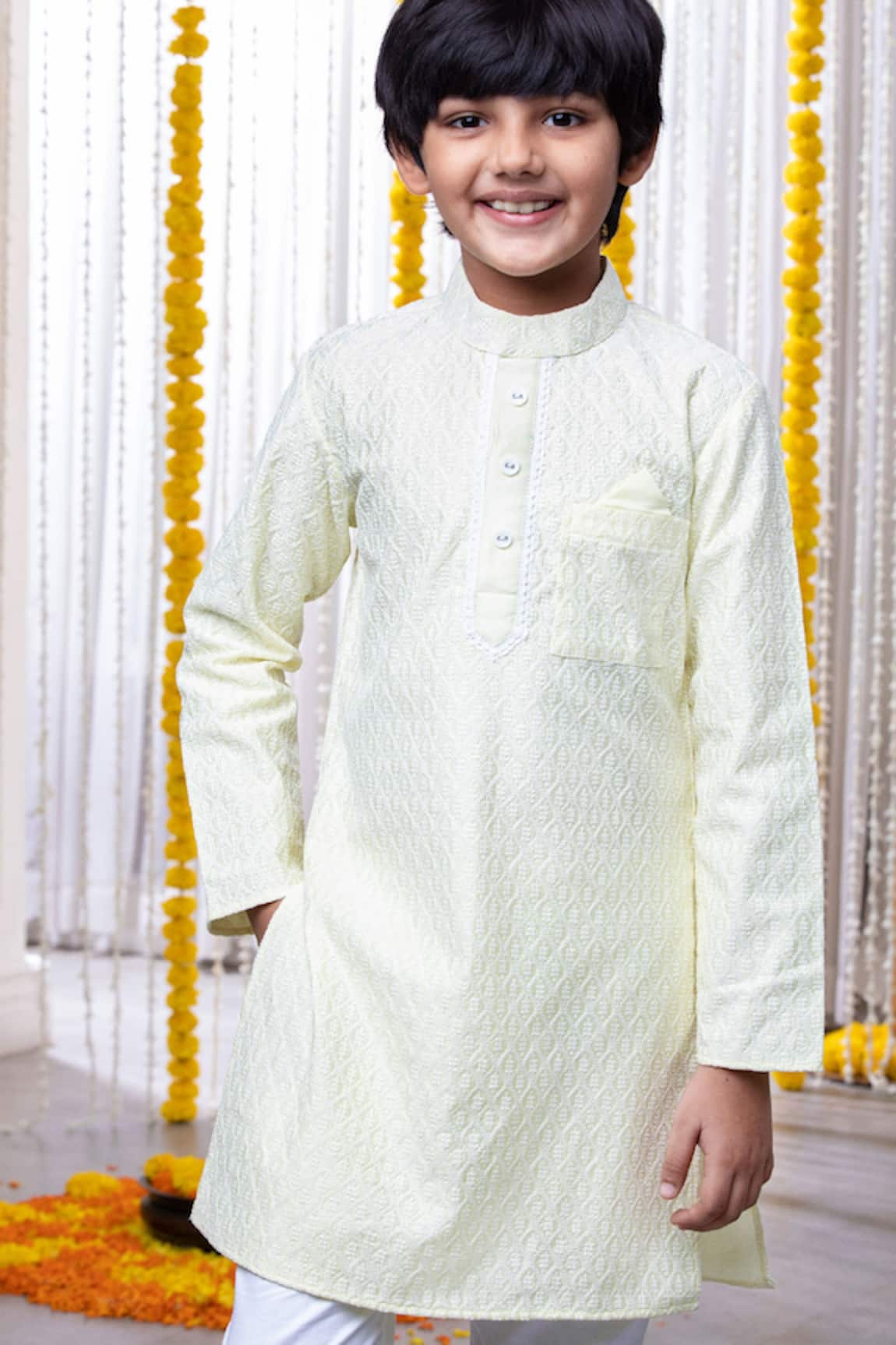 Free Sparrow Full Sleeved Kurta & Pyjama Set