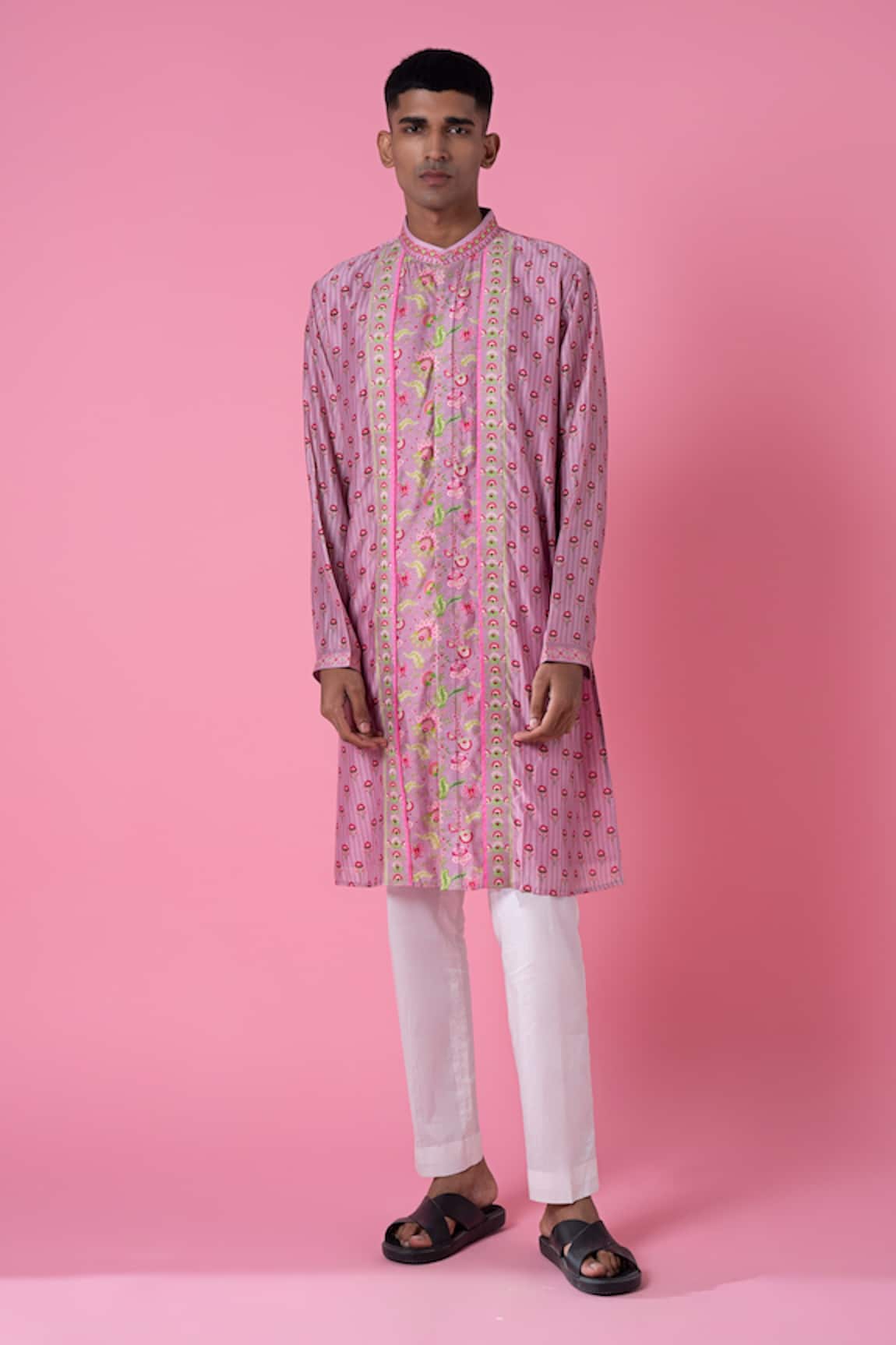 Siddhartha Bansal Printed Kurta Set 