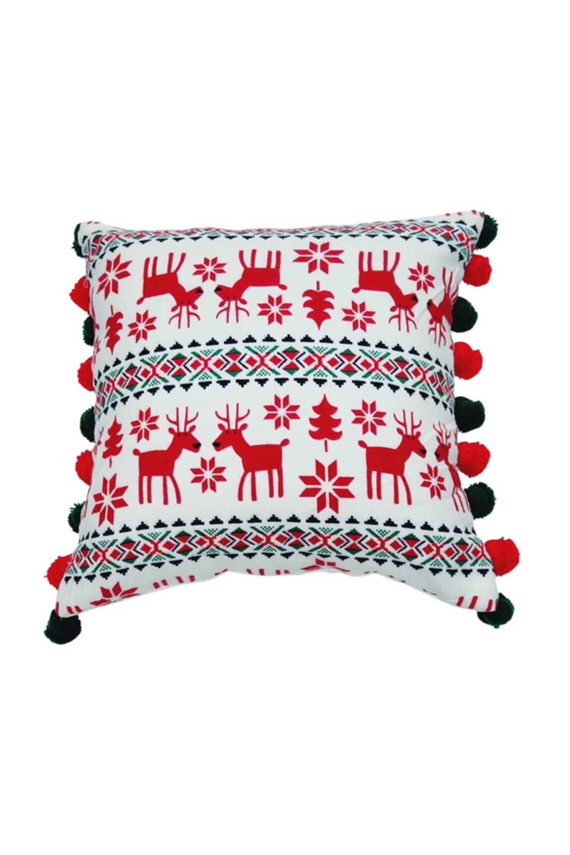 Throwpillow Christmas Reindeer Cushion Cover