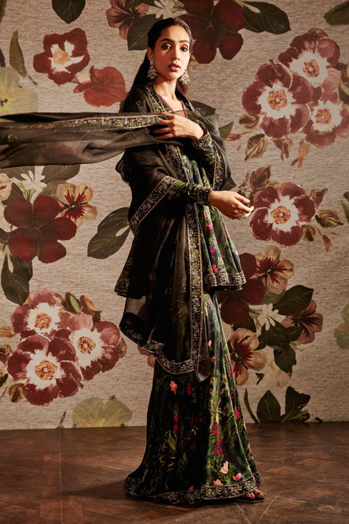 Prints by Radhika Printed Gharara Set
