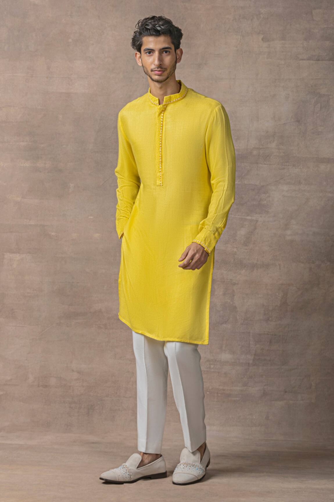 Sarab Khanijou Neckline Embroidered Kurta Set 