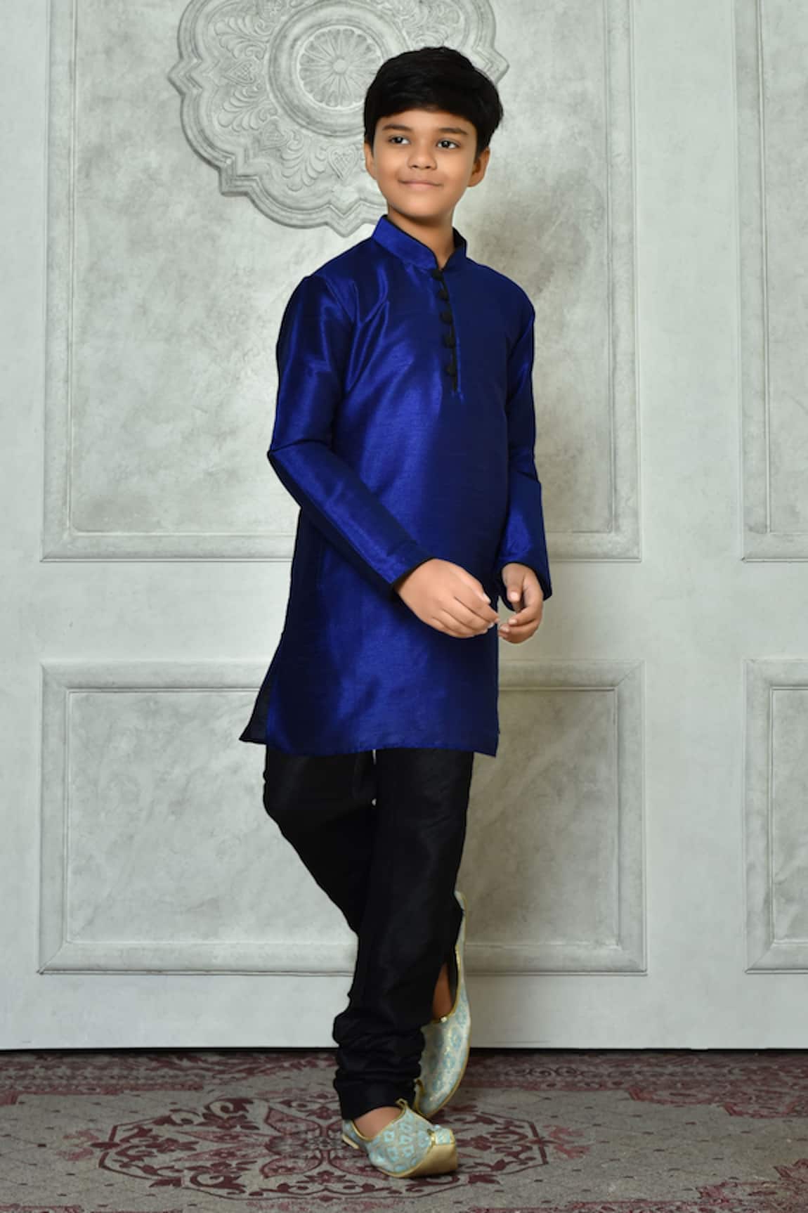 Arihant Rai Sinha Half Button Placket Kurta 