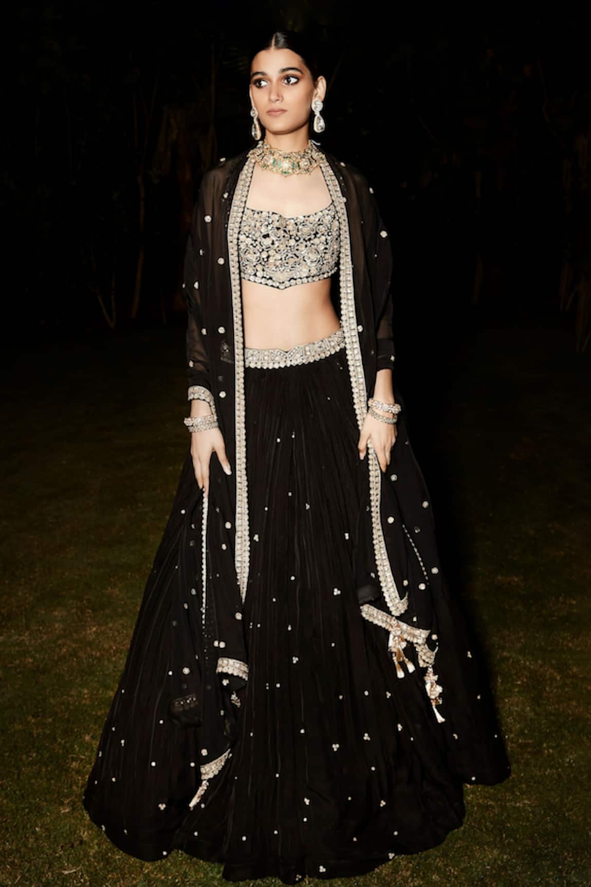 Matsya The Holy Roman Lehenga Set