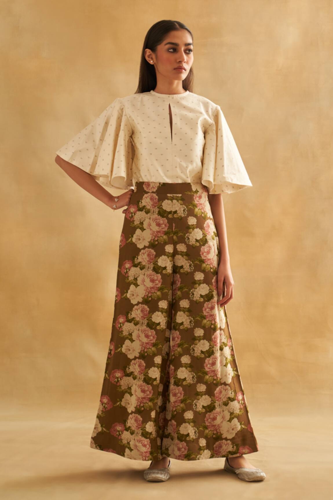 Taisha Blossom Print Pant