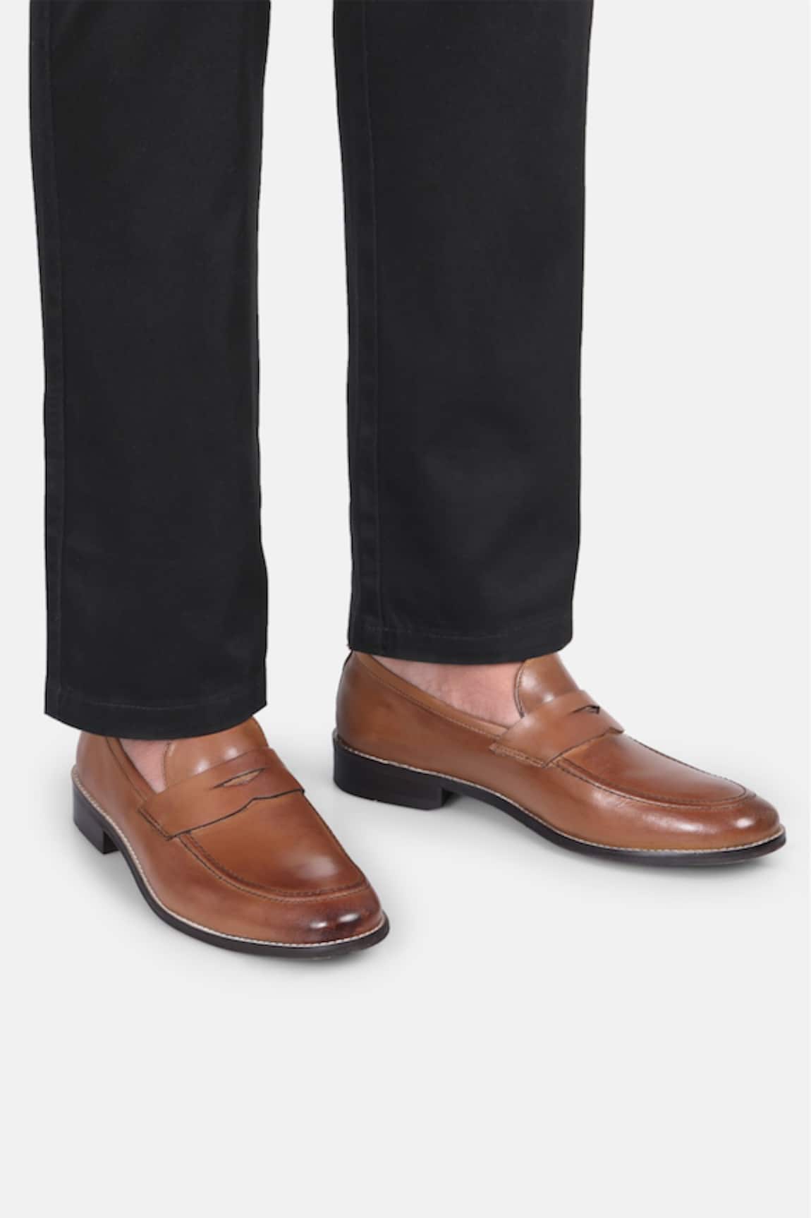 Hats Off Accessories Leather Penny Loafers