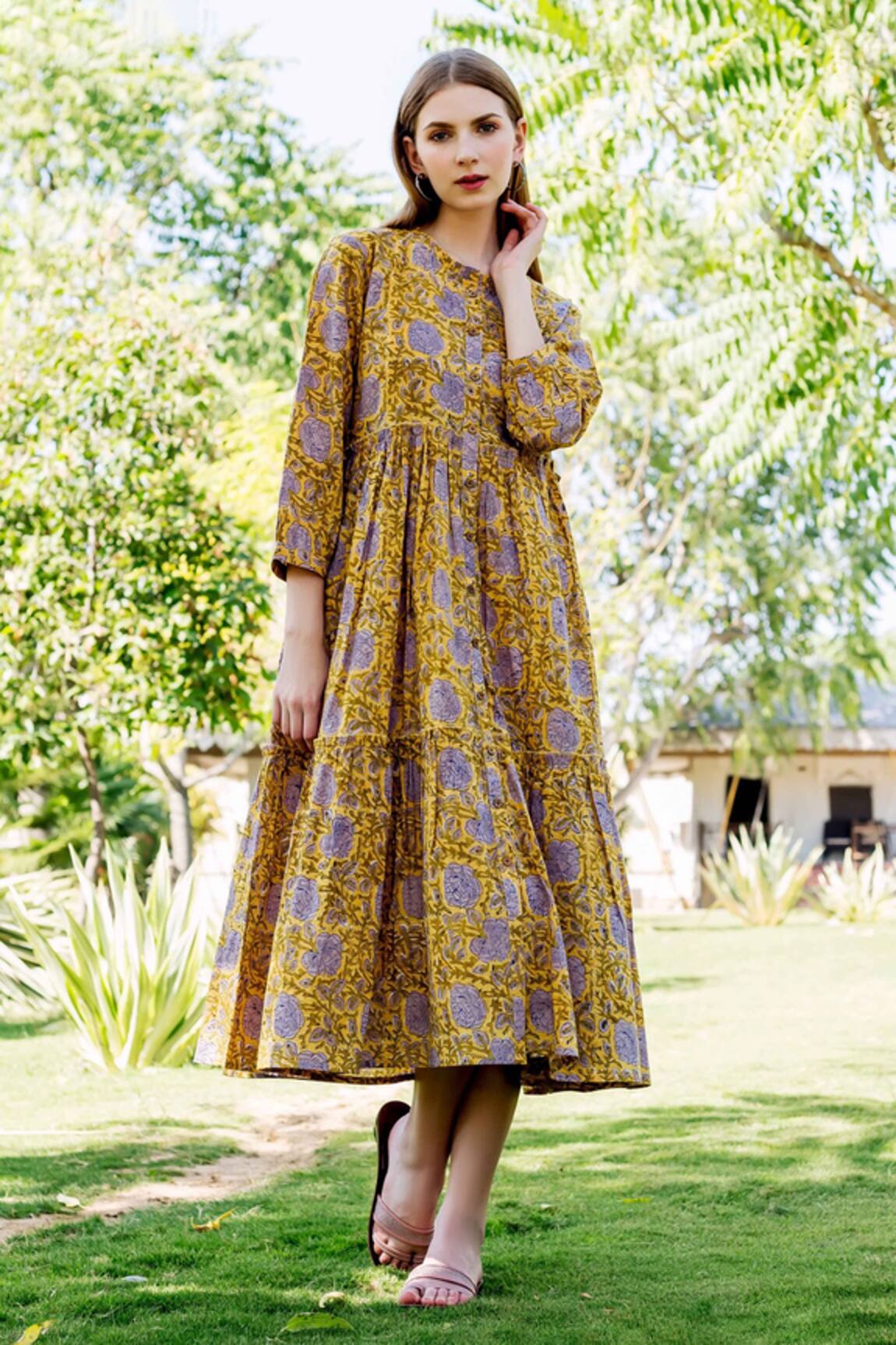Missprint Printed Dress