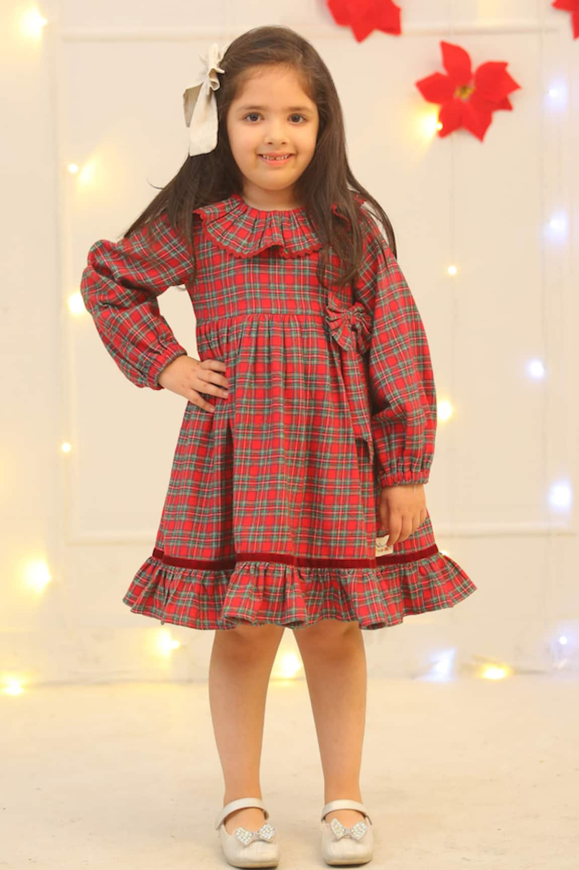 Bagichi Eleonore Flannel Dress