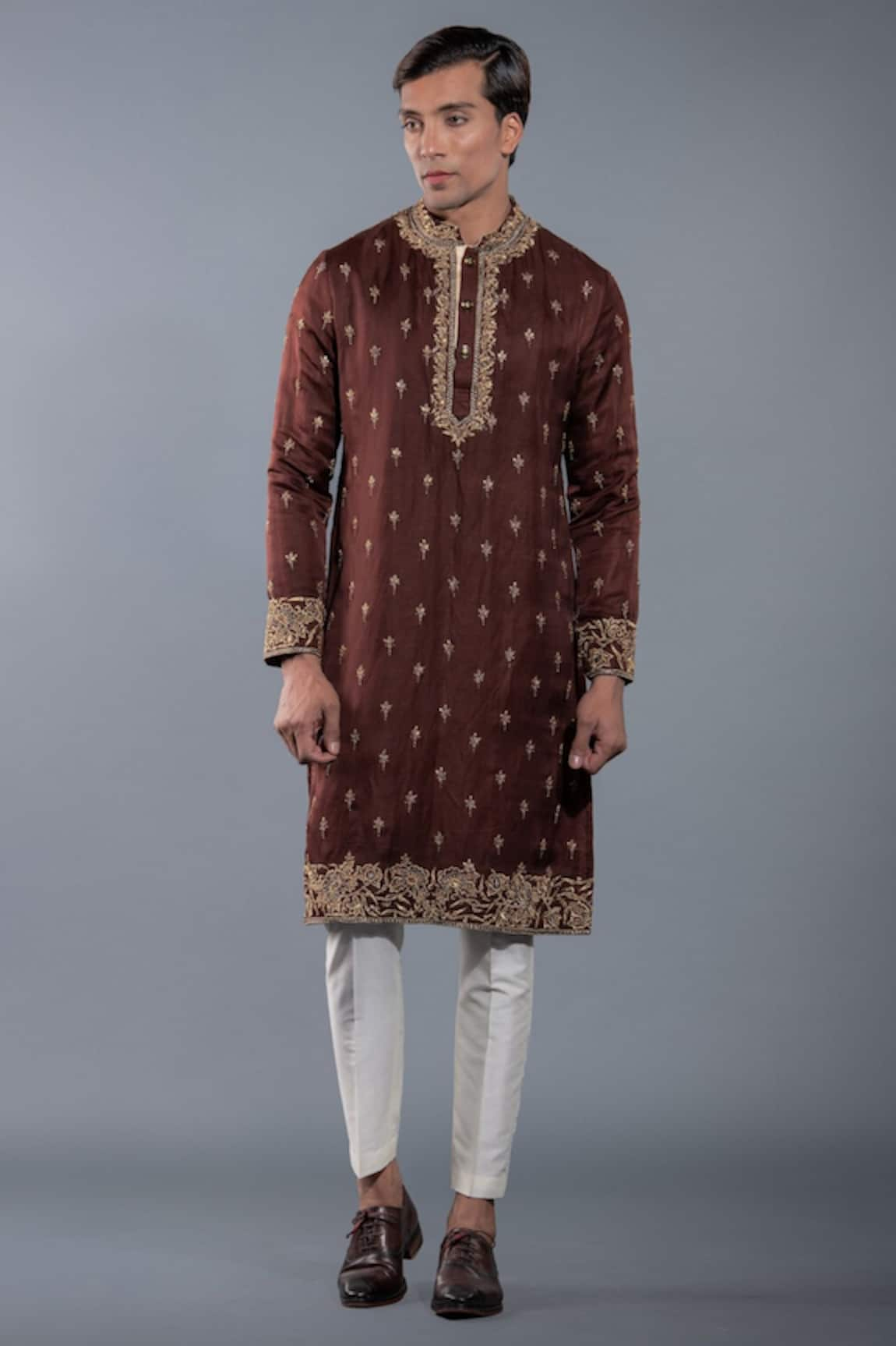 More Mischief Floral Embroidered Kurta Set