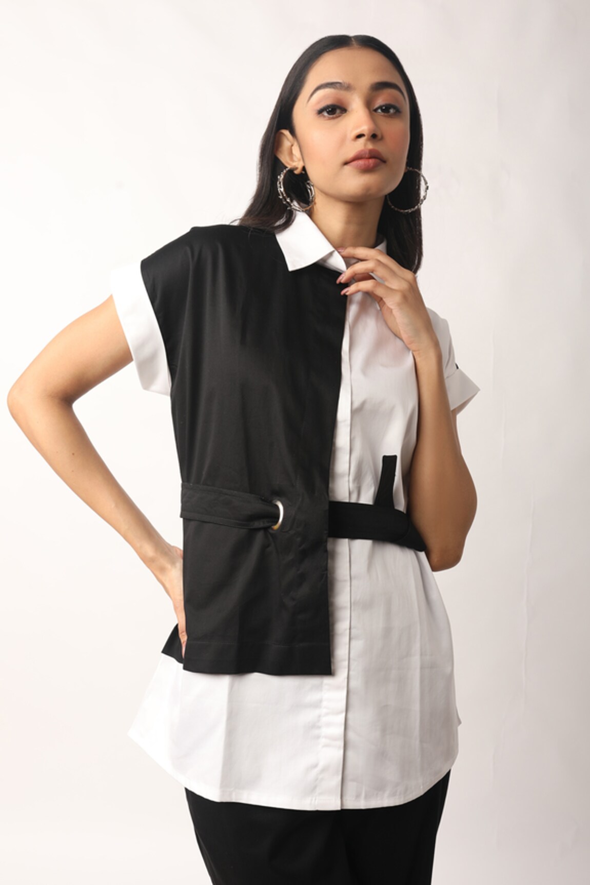 Veera Wear Yin And Yang Blouse 