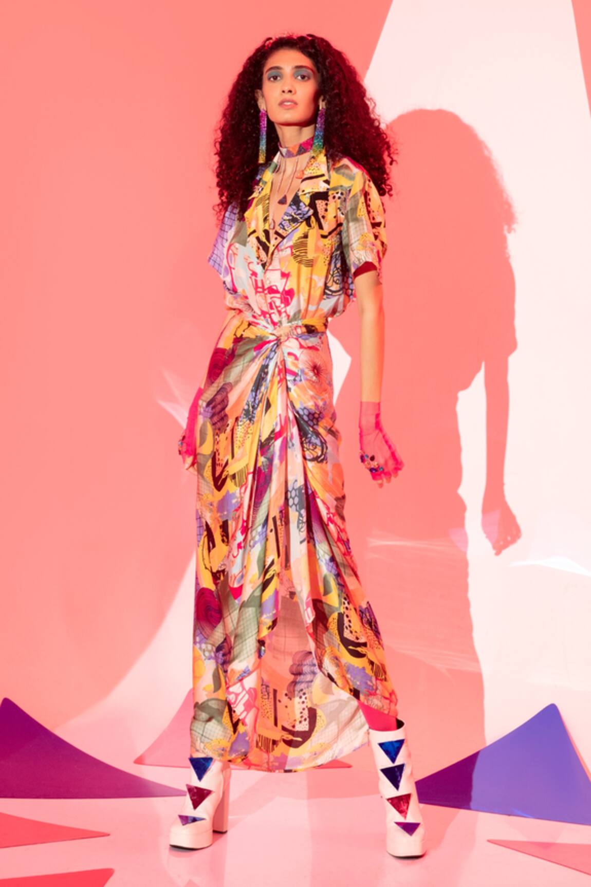 Esha L Amin Stella Sarong Skirt 