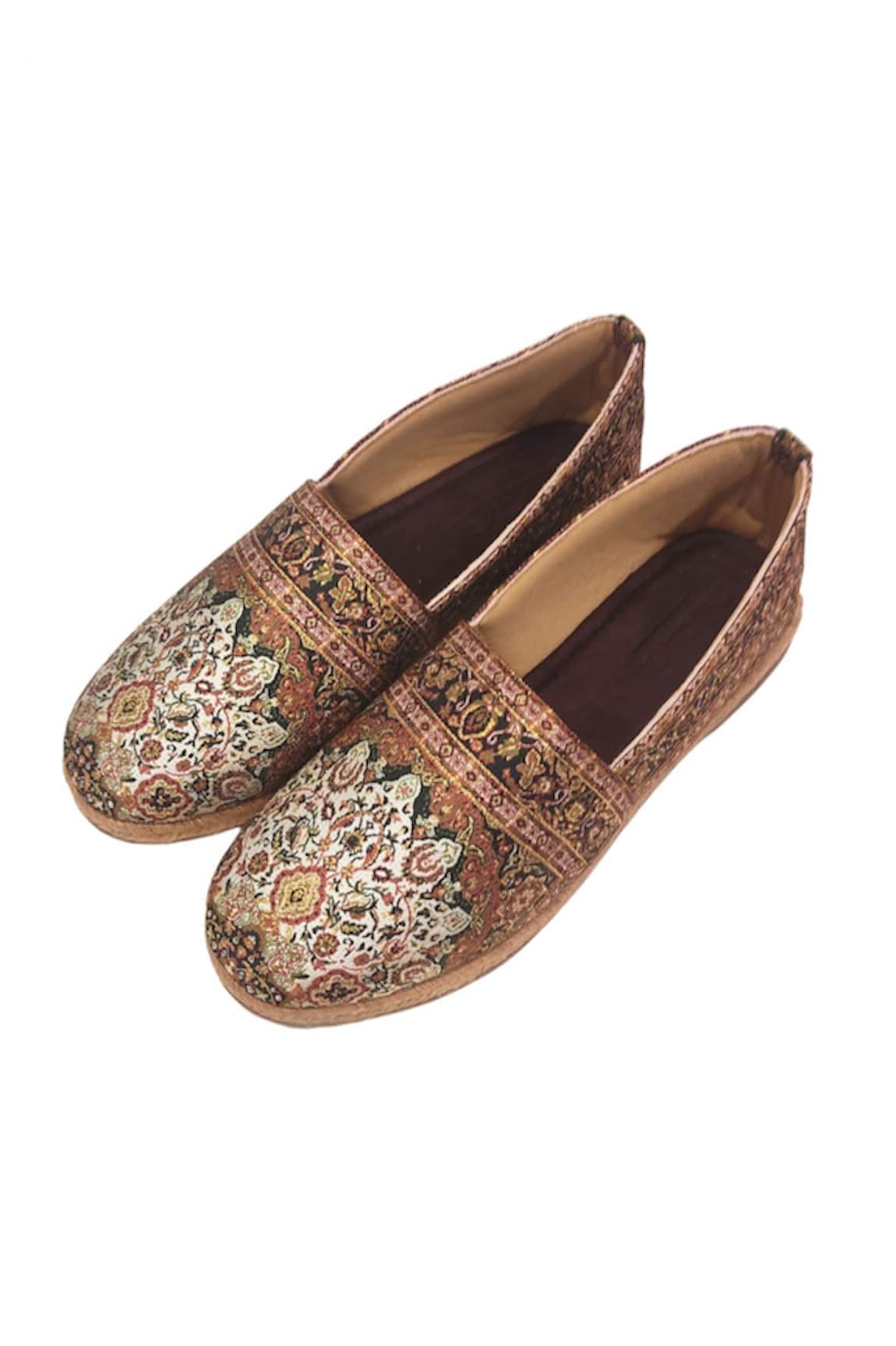 Cinderella by Heena Yusuf Mughal Pattern Slip-On Sneakers