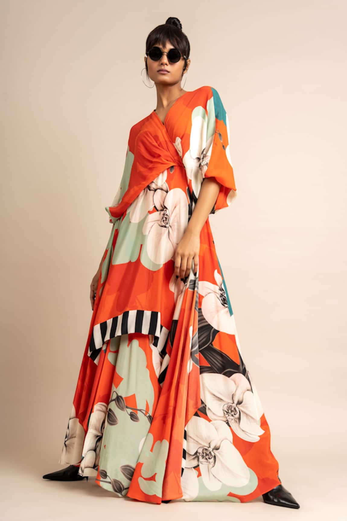 Nupur Kanoi Hanki Botanical Print Dress 