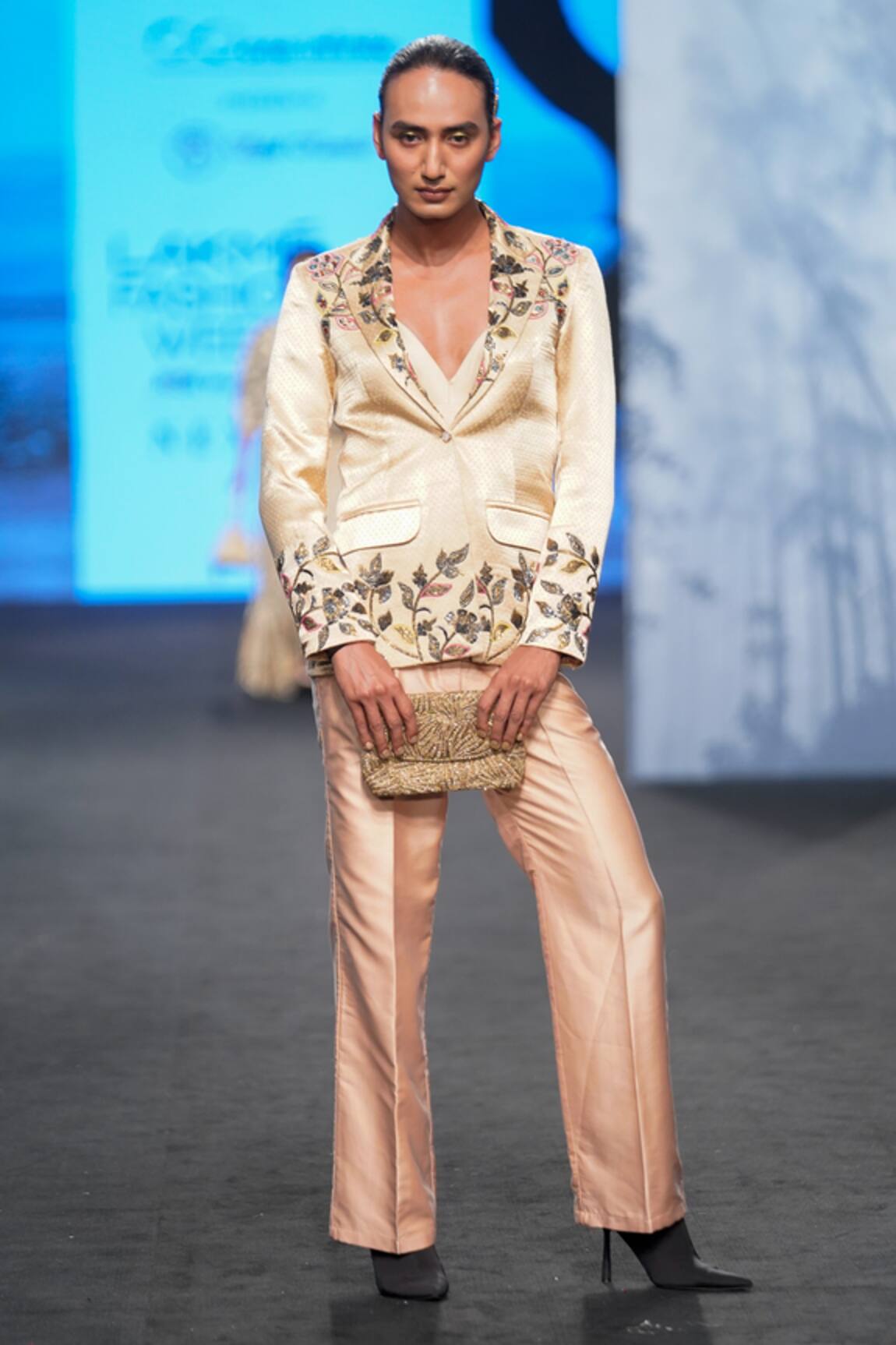 Sejal Kamdar Embellished Blazer Pant Set