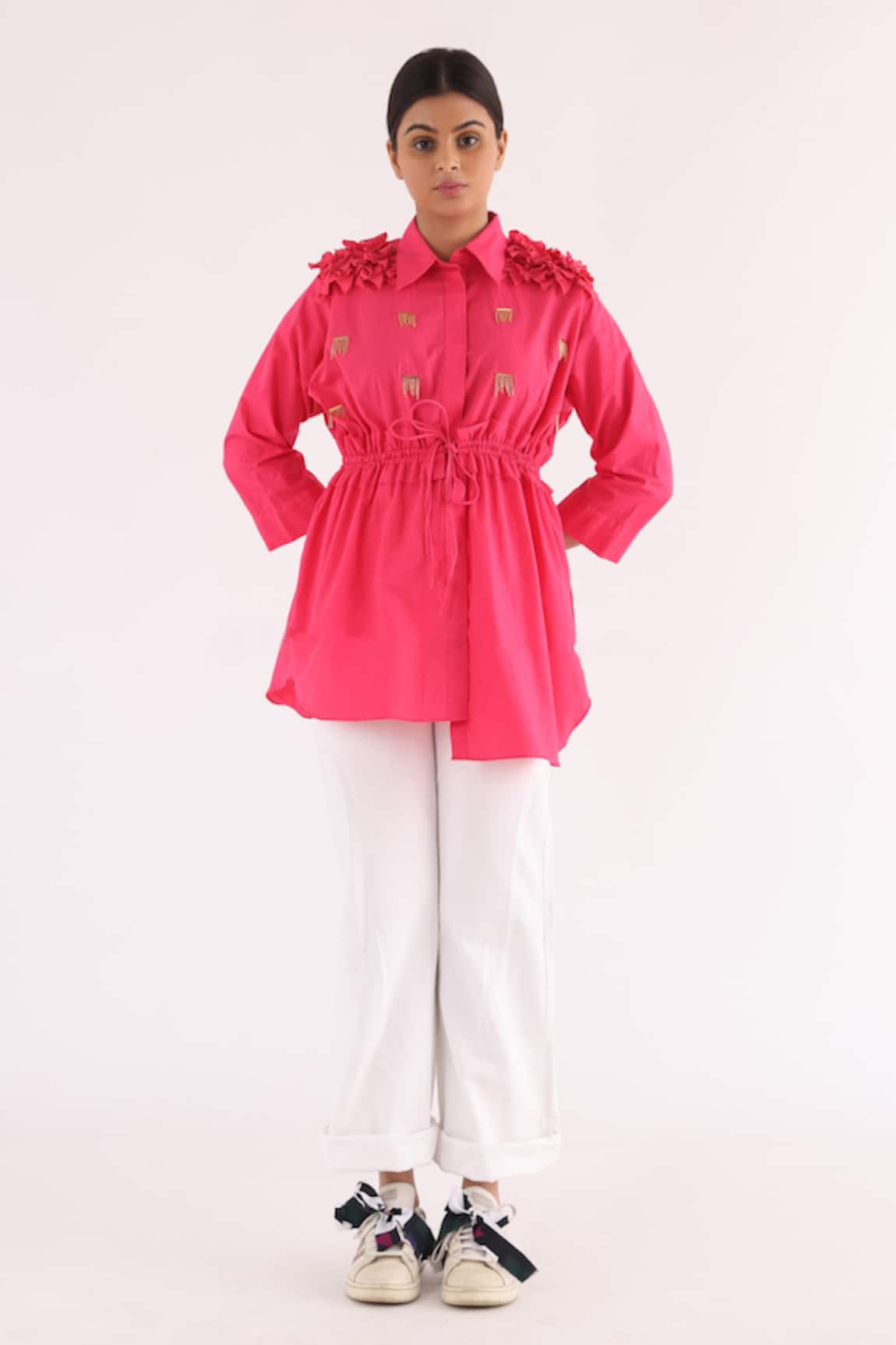 Studio Moda India Sway Work Shoulder Shirt 
