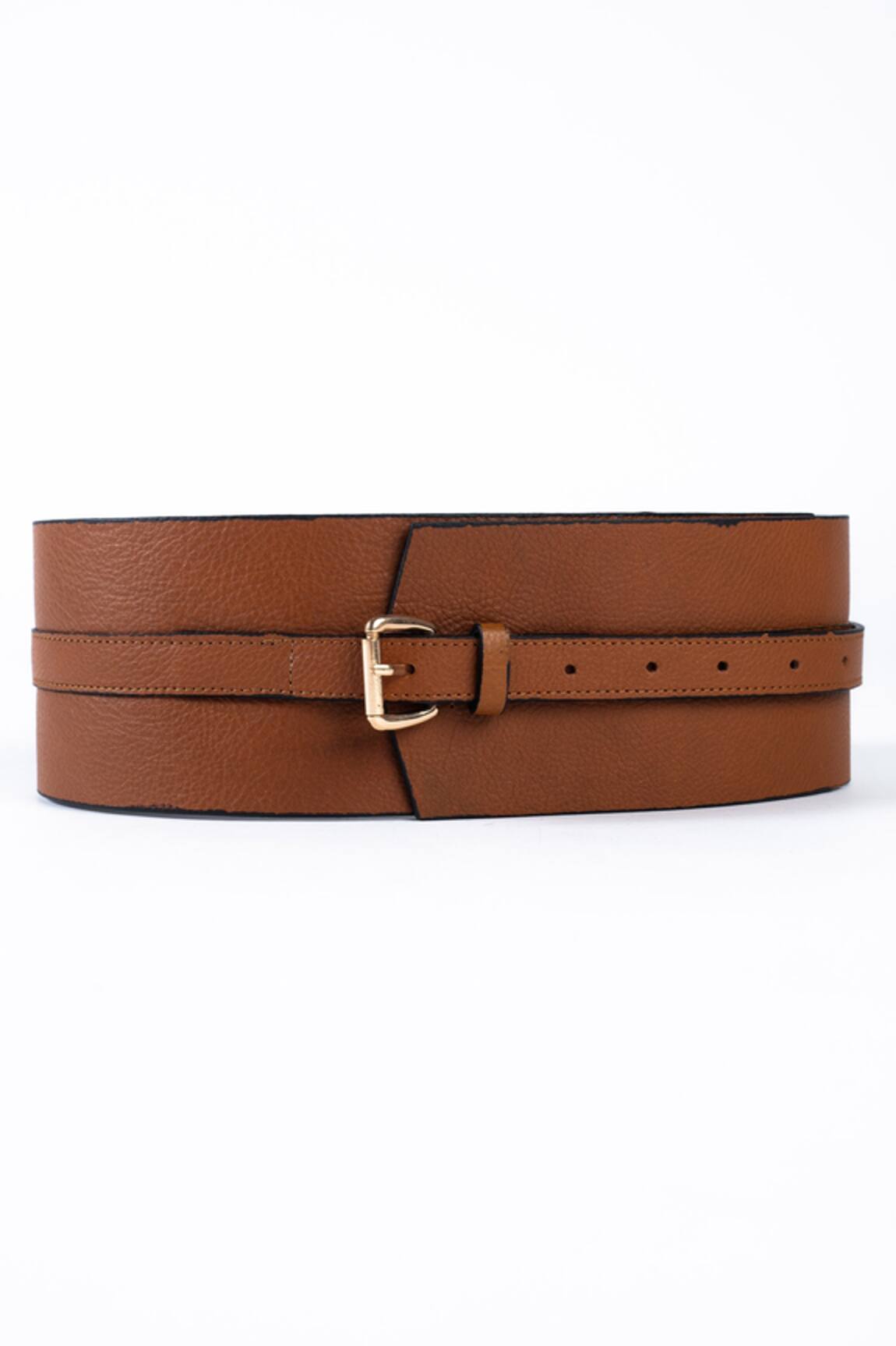 Trov Luca Broad Buckle Belt
