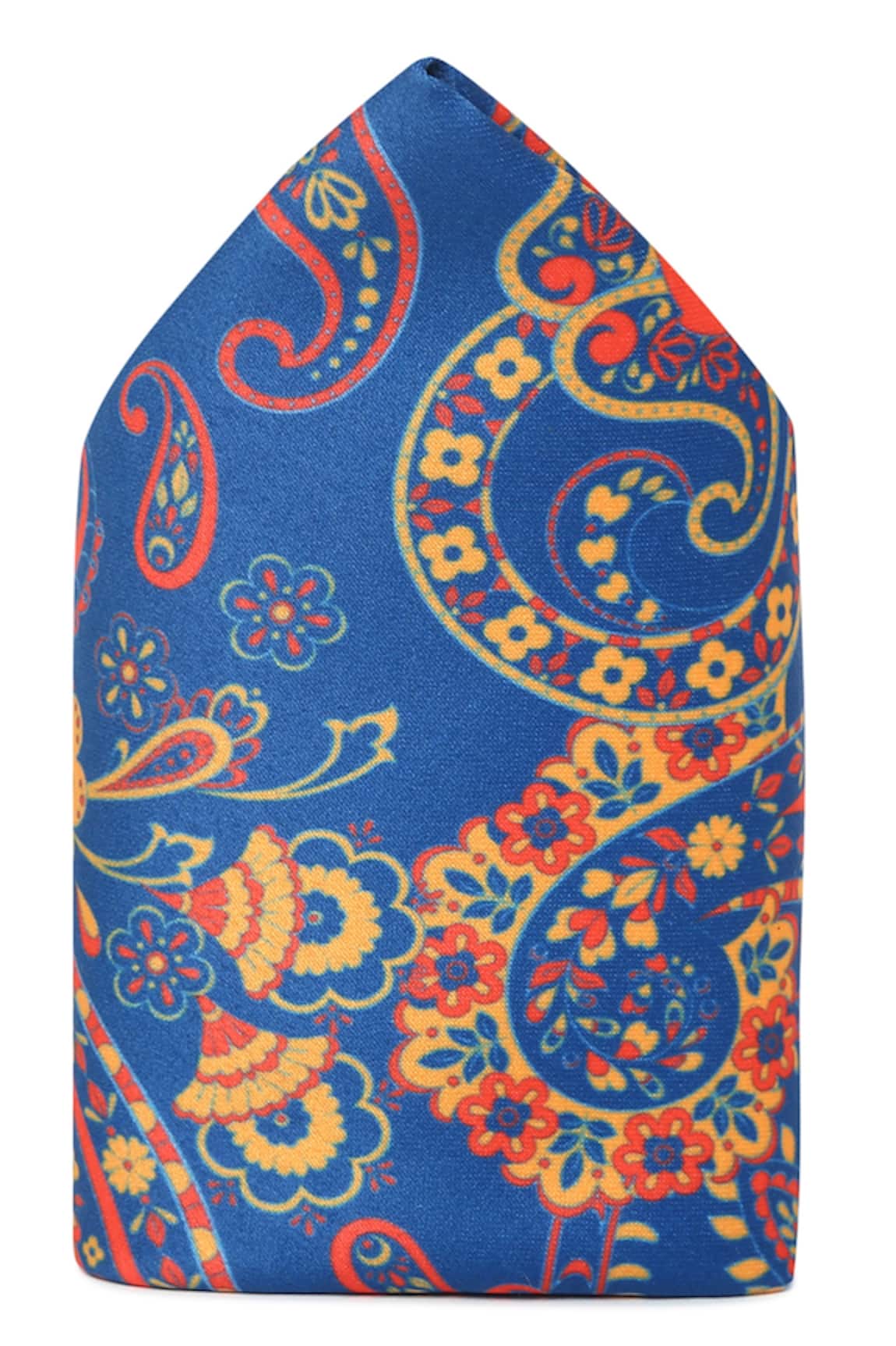 Tossido Floral & Paisley Print Pocket Square