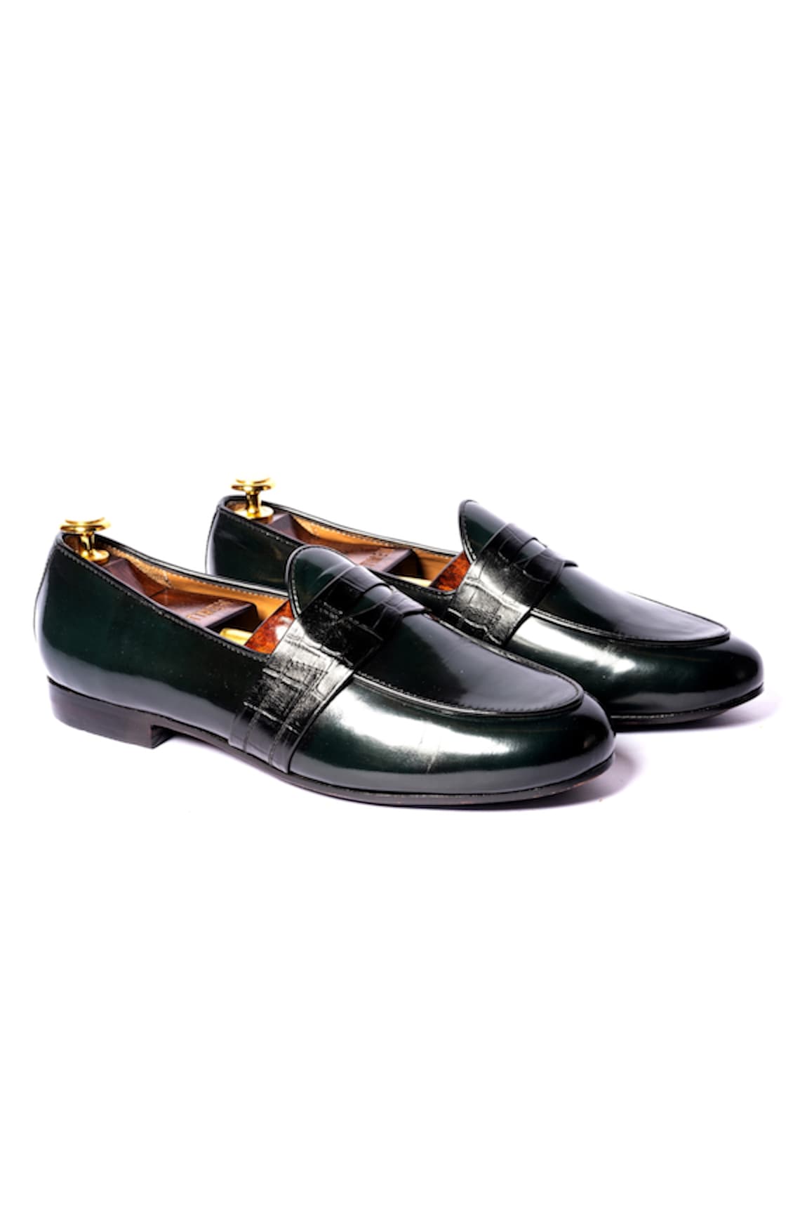 Artimen Round Toe Penny Loafers