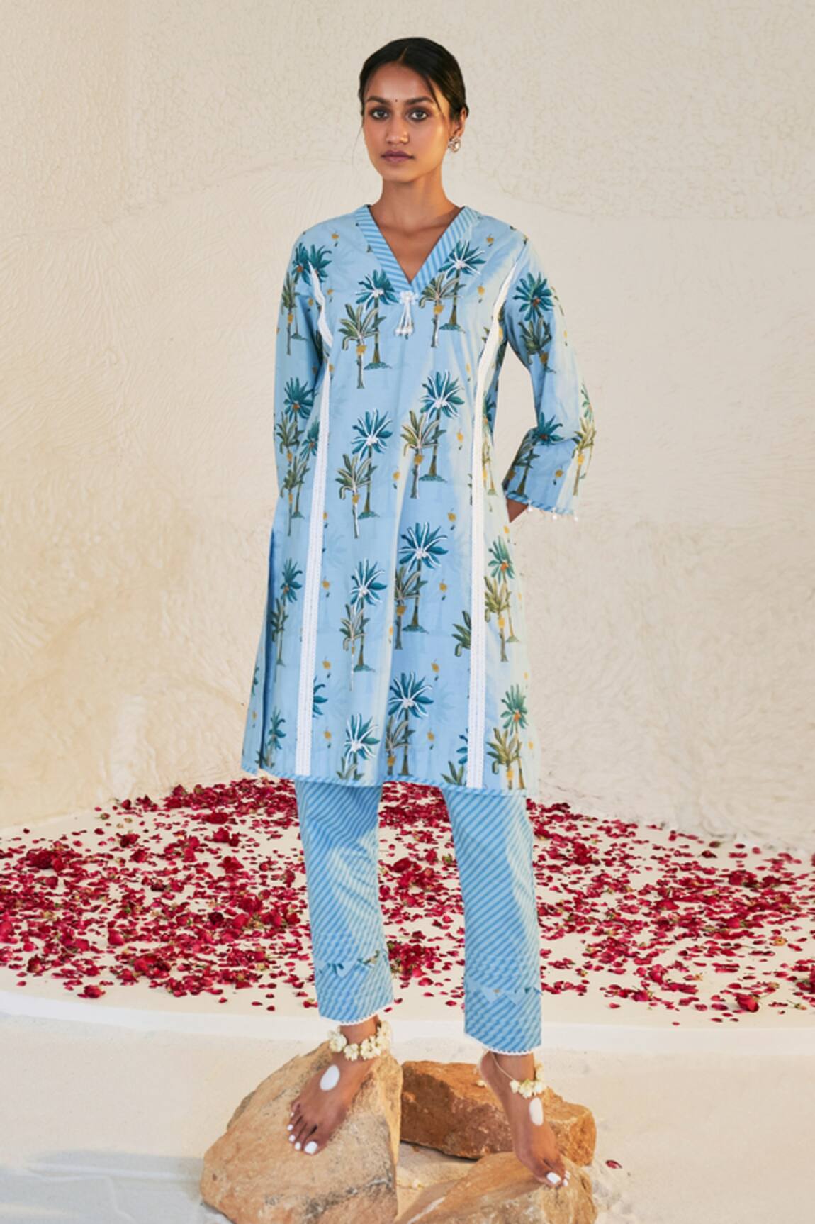 Sage Saga Pihu Tree Print Tunic