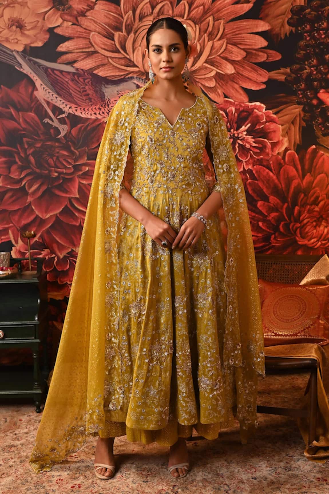 Moledro Arisha Embellished Anarkali Set