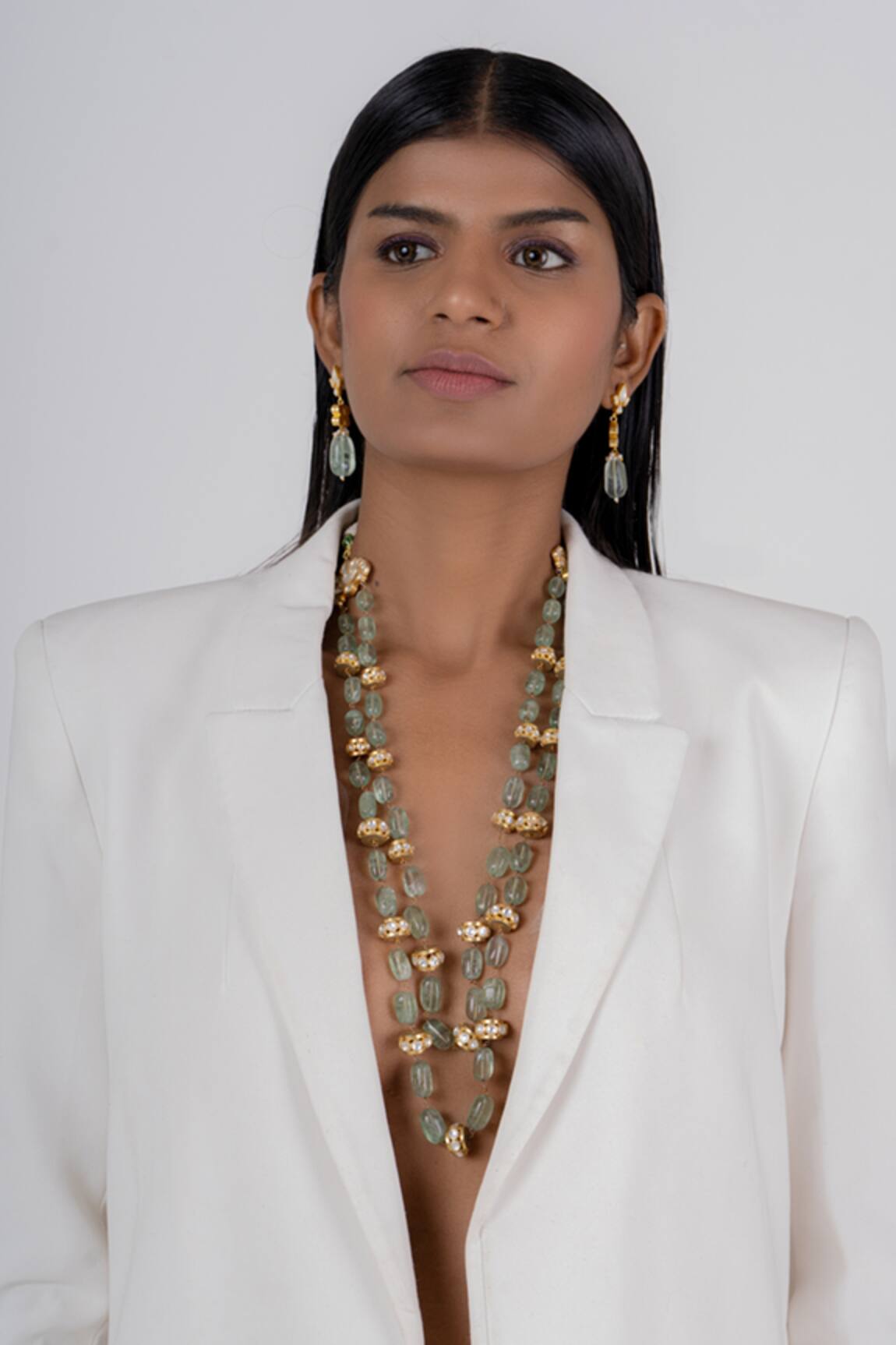 Osvag India Floral Shaped Earrings