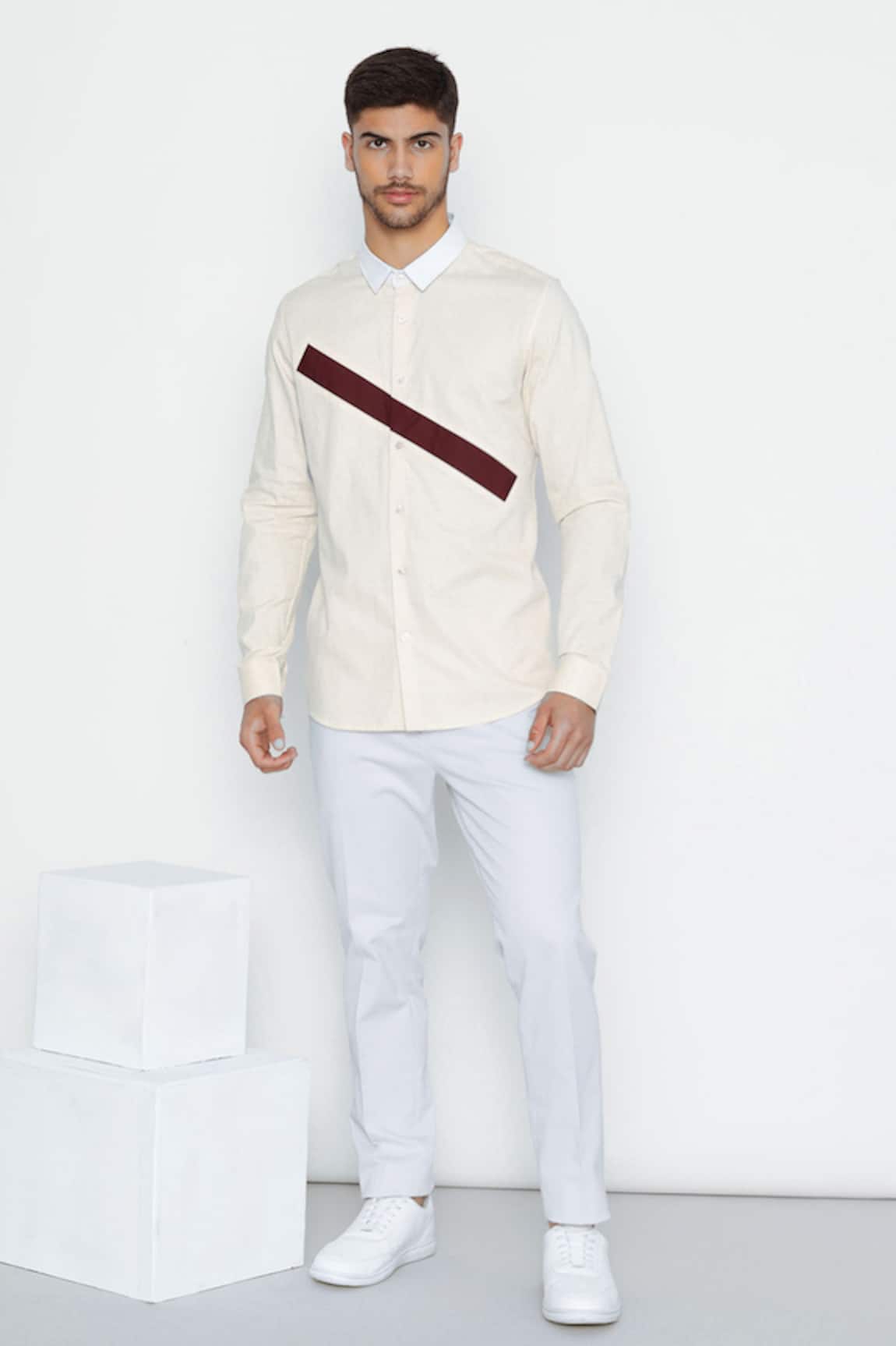 Lacquer Embassy Trig Cotton Shirt